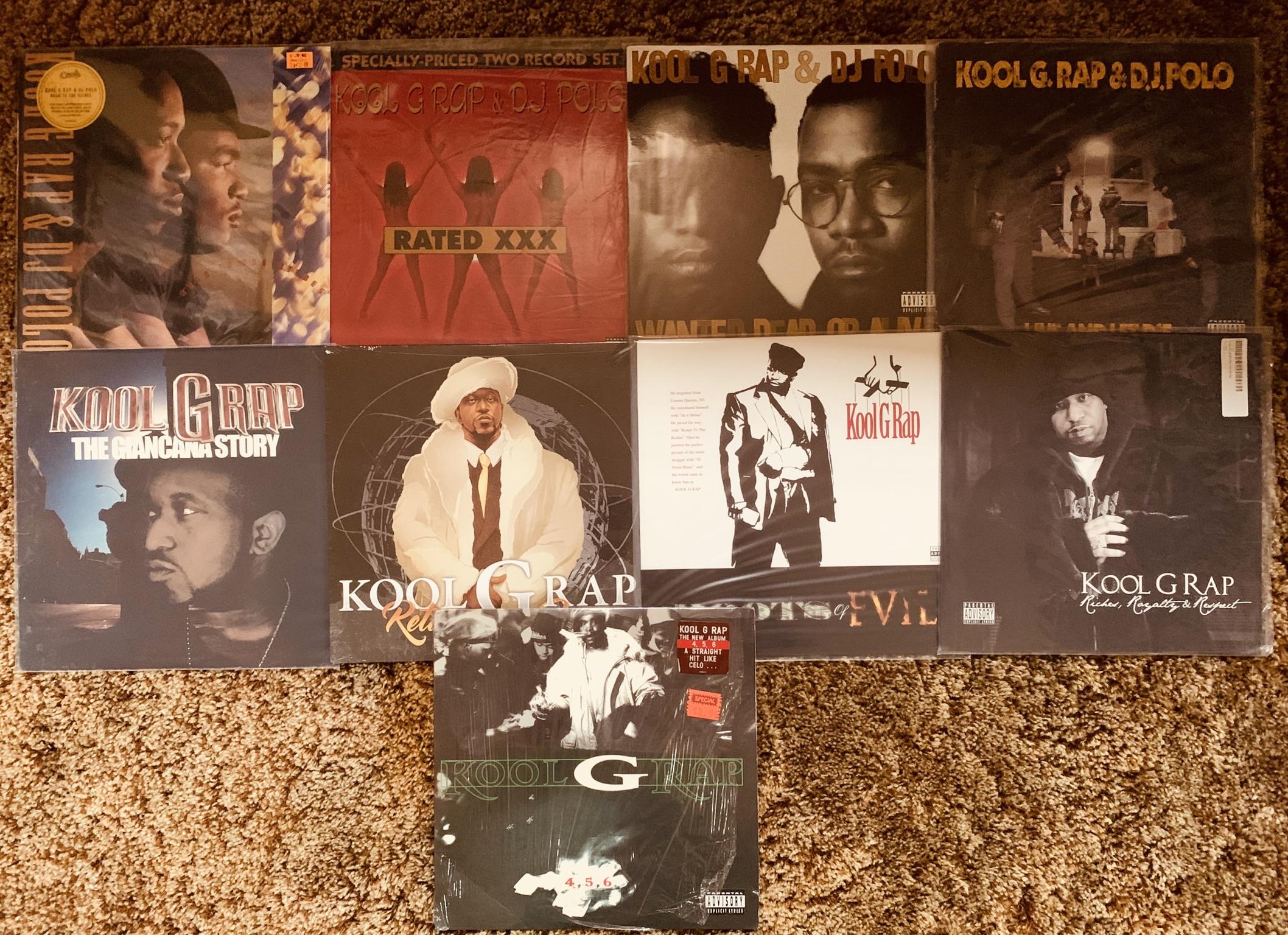 Kool G Rap discography... r/hiphopvinyl