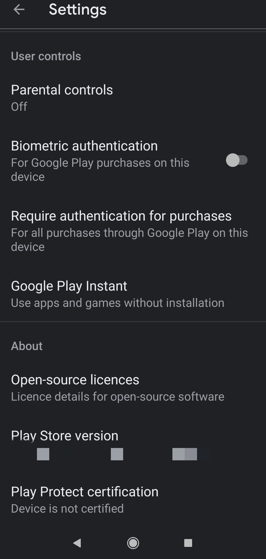 Play Protect Certification Device Not Certified, I have POCO X2 with