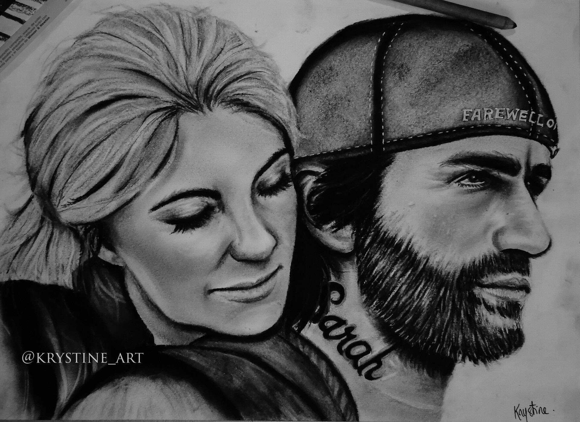 Deacon and Sarah one last ride r/DaysGone