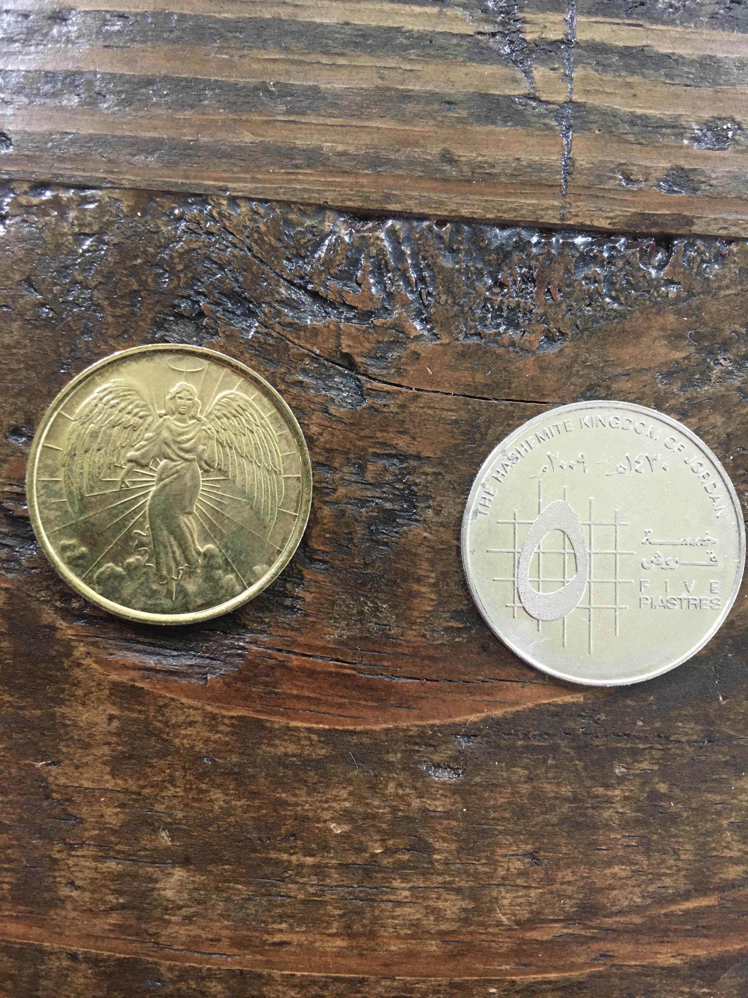 Can anyone here identify the yellow coin? r/coins