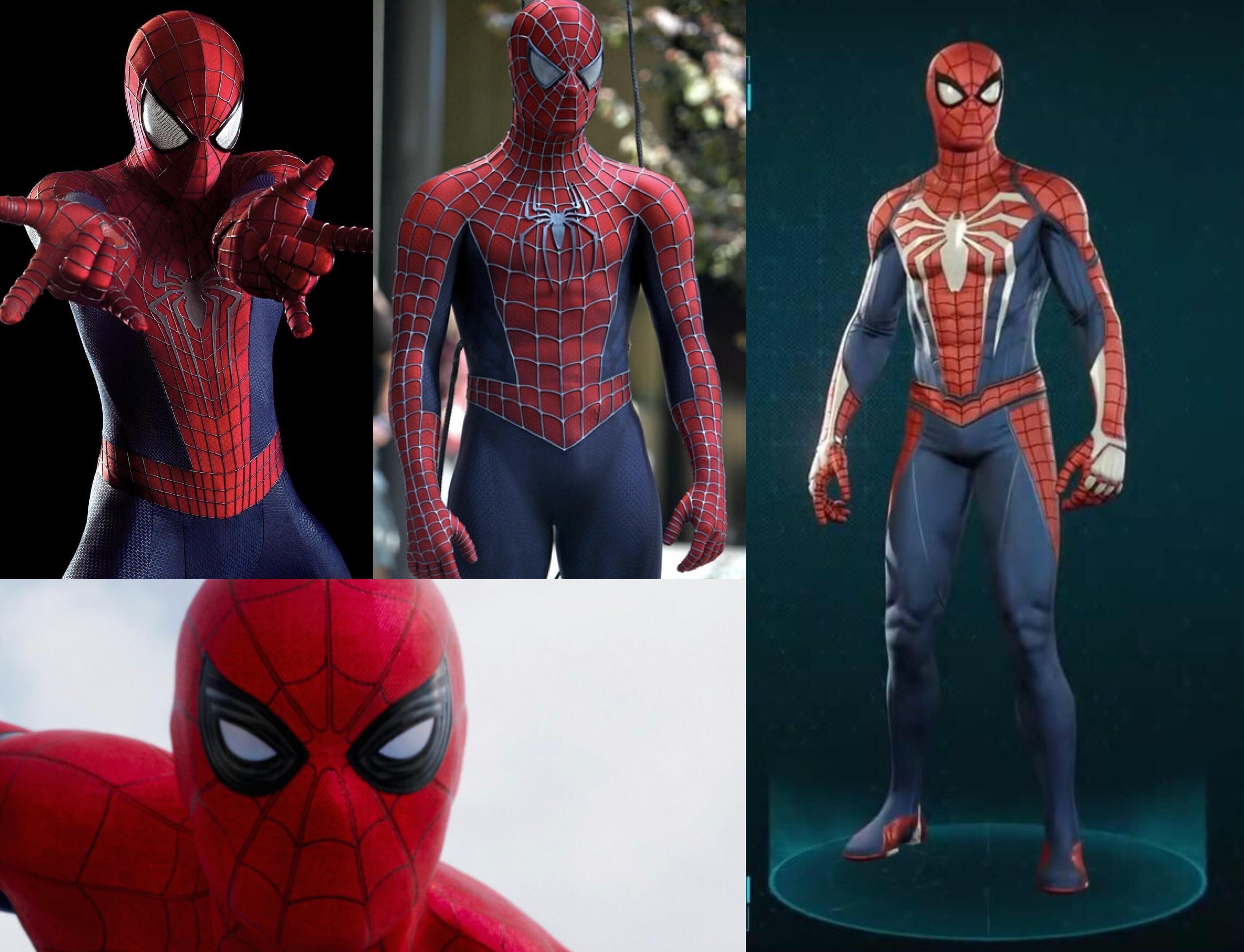 Do you think Insomniac mixed The Amazing SpiderMan 2 suit with the Sam