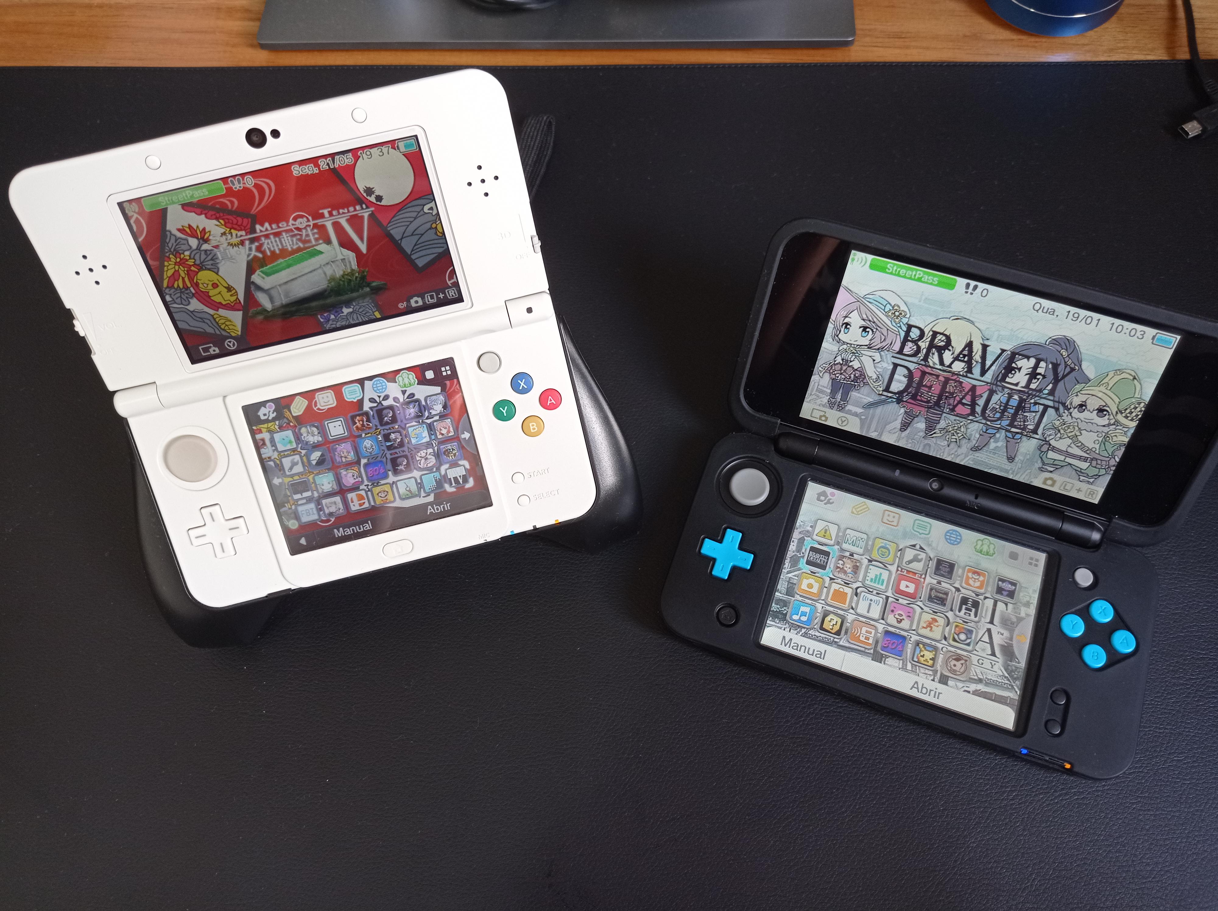 While I love my new 2ds xl, the new 3ds std feels so much better to