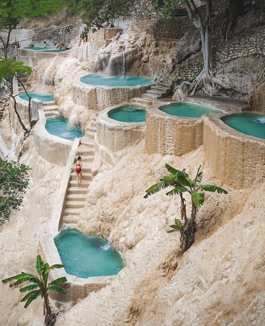 These hot spring pools in Mexico r/interestingasfuck