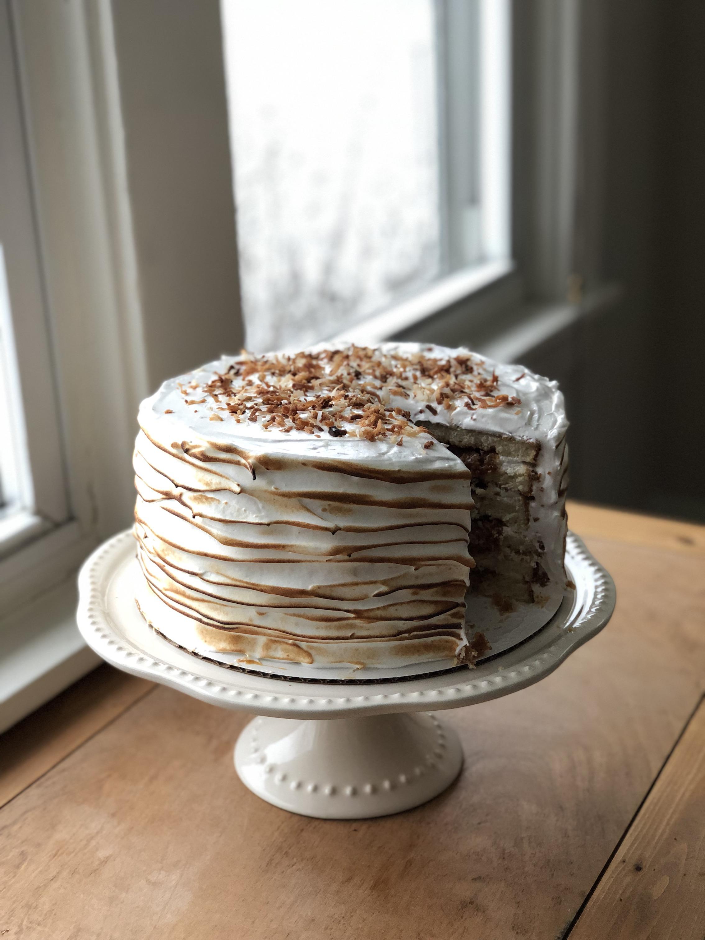 Six Layer Coconut Cake, recipe by Claire Saffitz (Bon Appetit) r/Baking