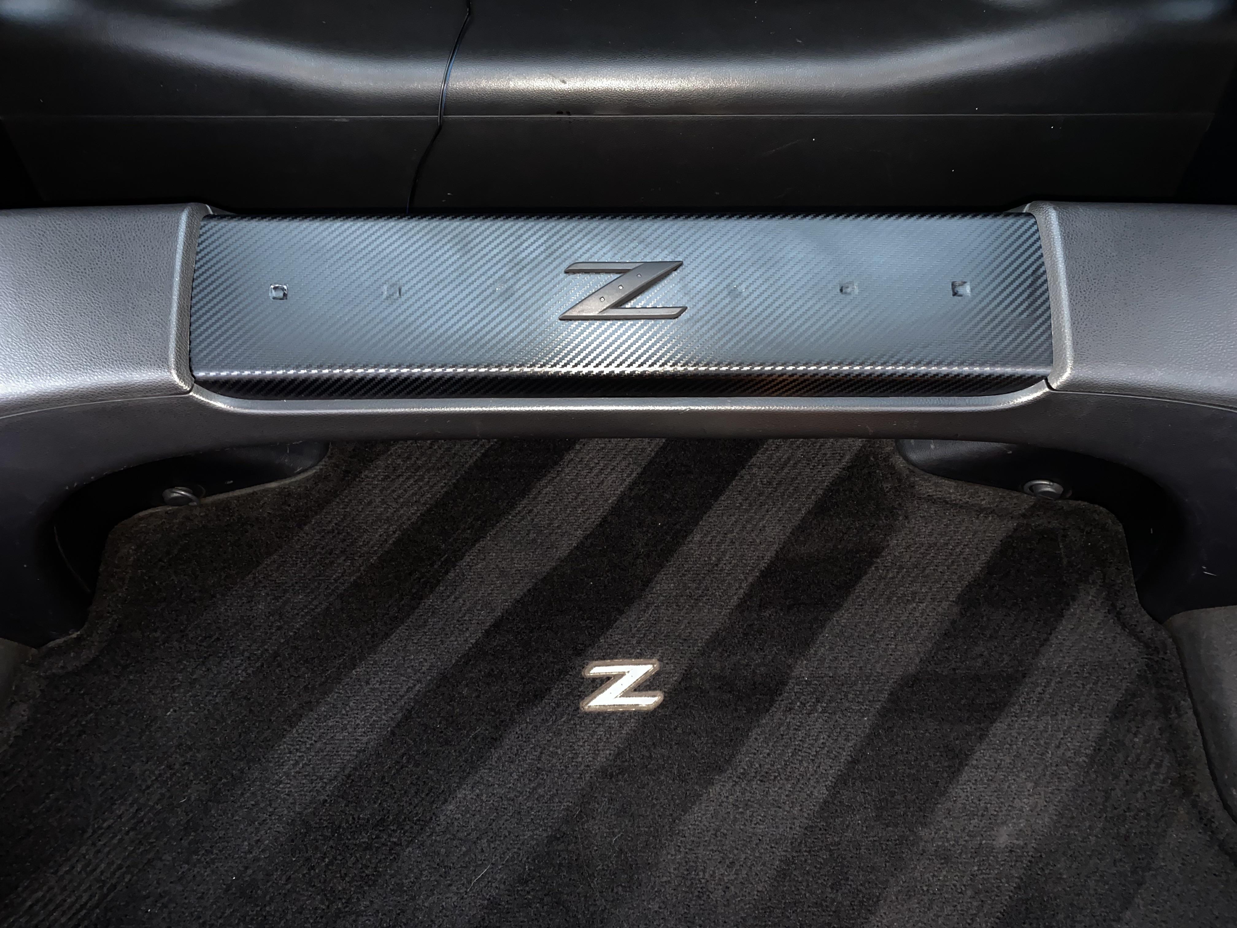 My rear strut bar was all scratched up and the z logo was super sun