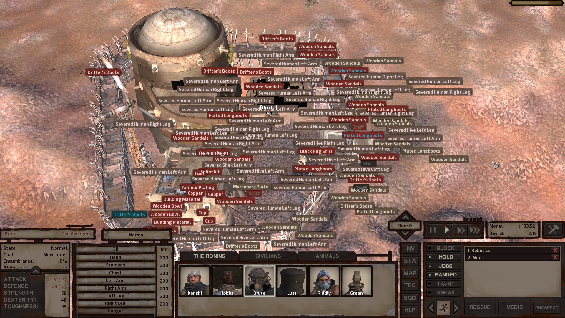 Suggestion Add an option to allow decaying of dropped items r/Kenshi