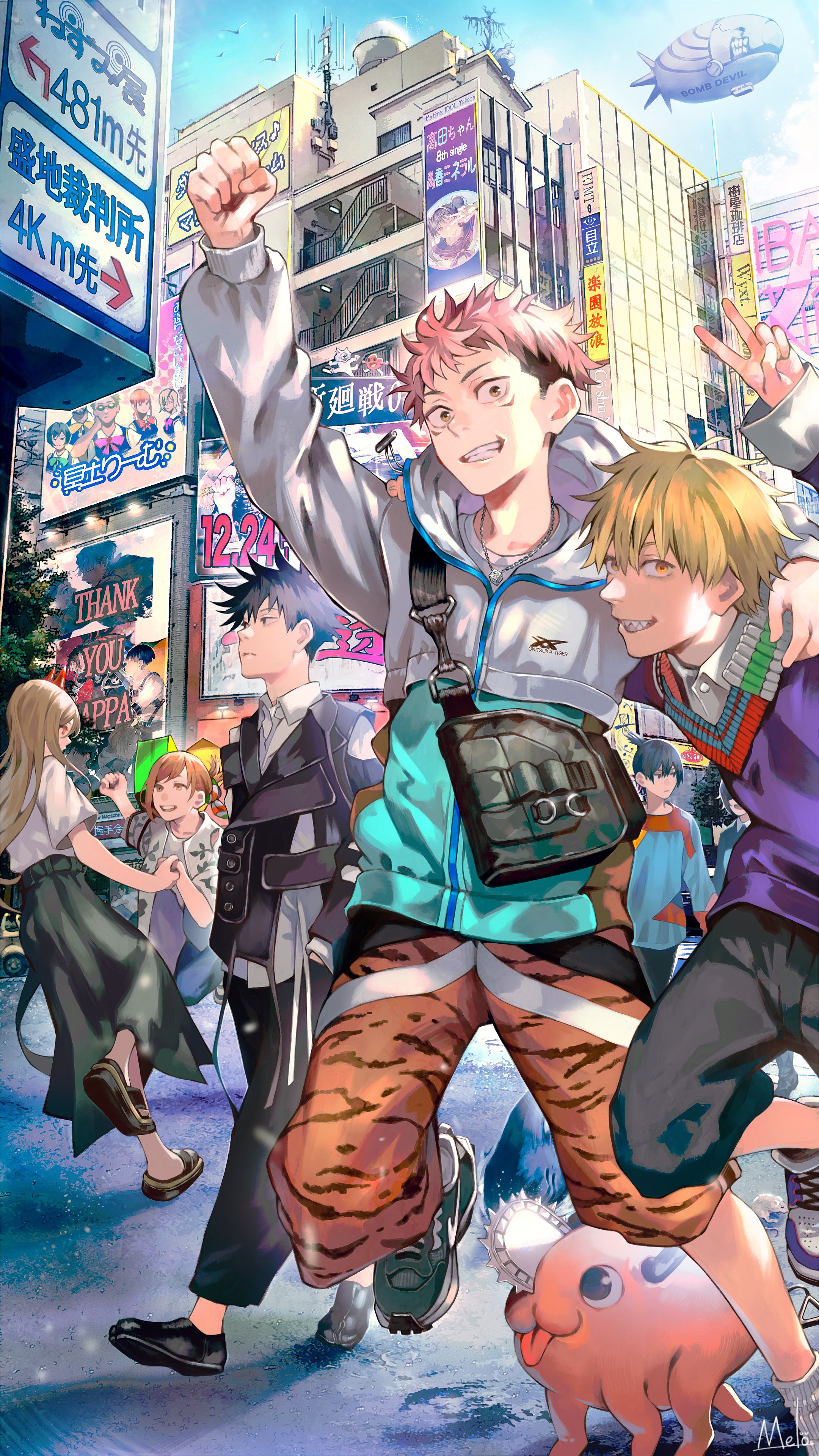 Jujutsu Kaisen x Chainsaw Man [by 9baMelo] r/AnimeART