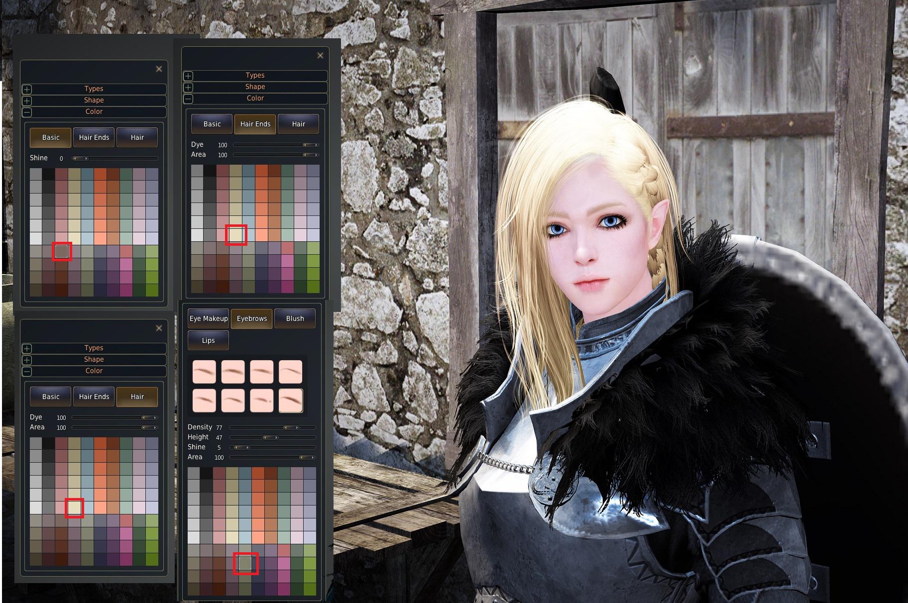 Natural looking light blond hairs for lowhigh settings, enjoy r