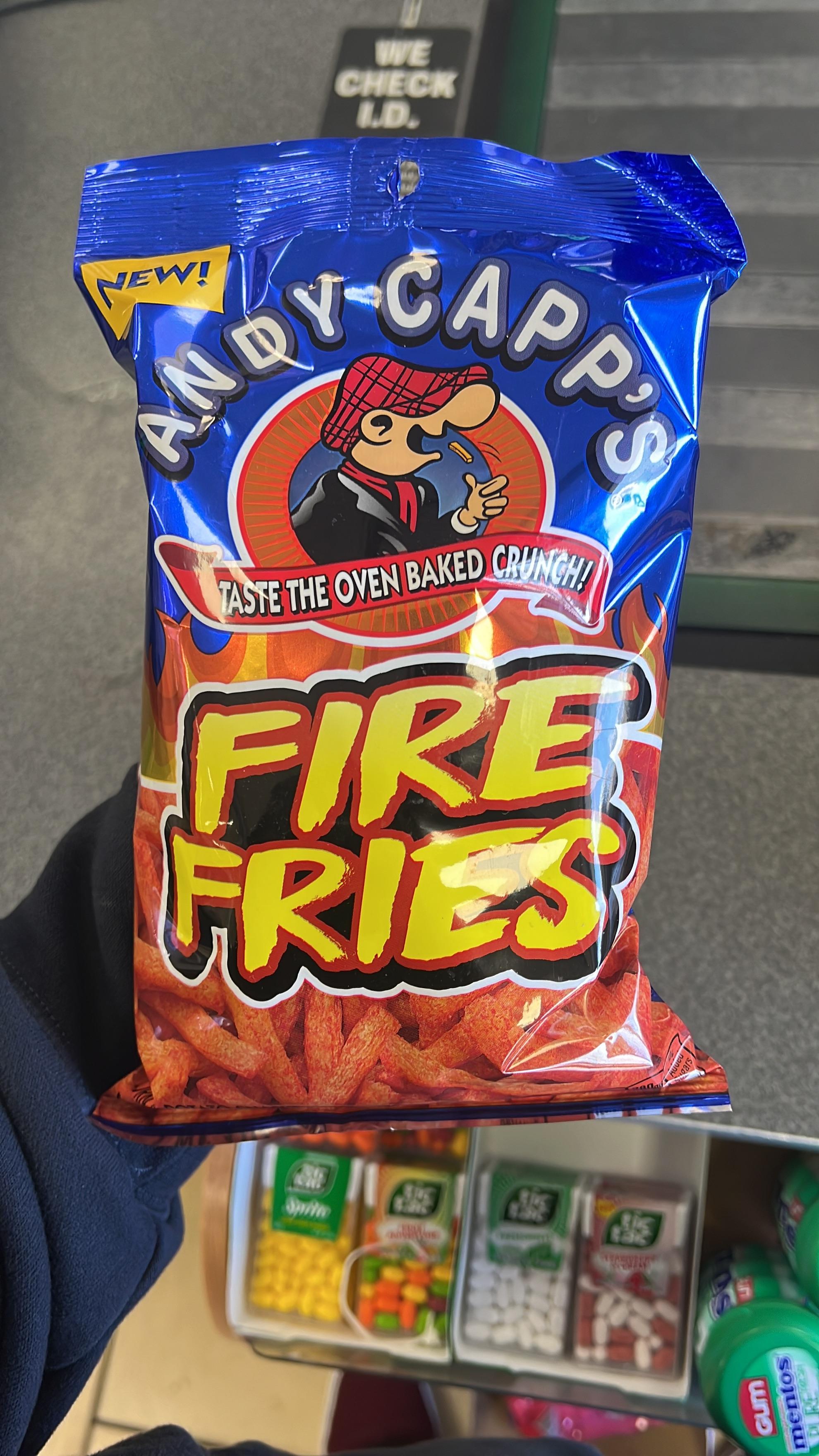 Hot fries are one of my favorite snacks! I just saw these in the store