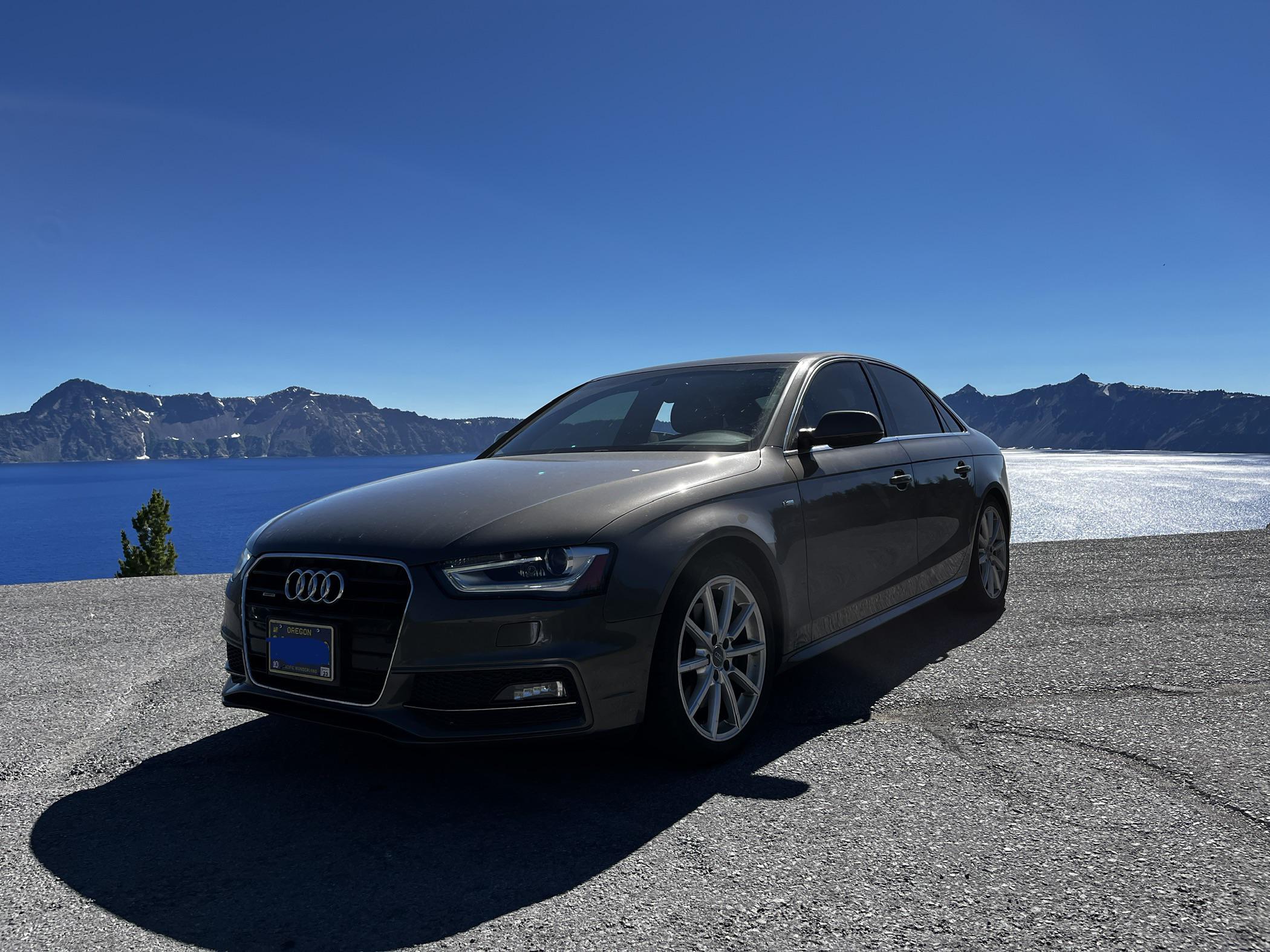 Took my A4 on its first little road trip to Crater Lake, Oregon! Audi