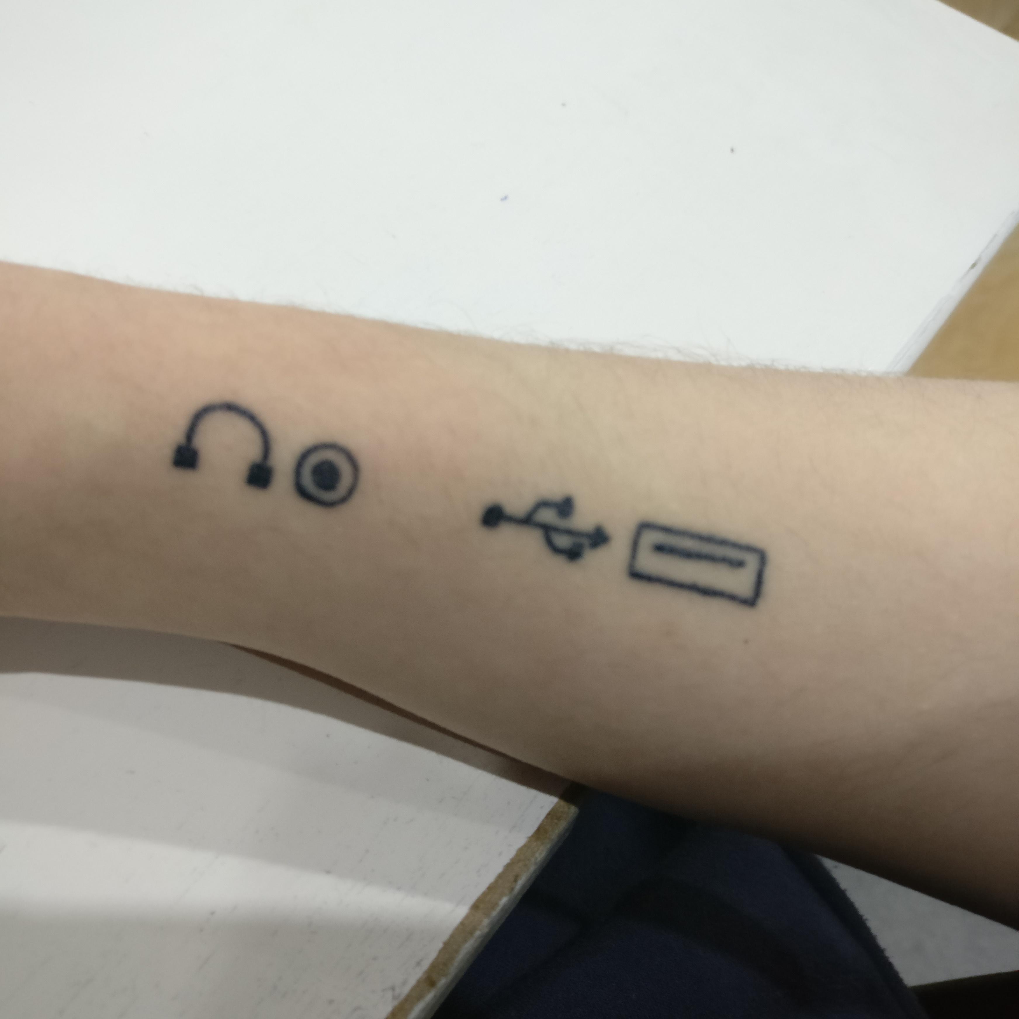 My headphones / USB port, by Jay at Stainless Steve's in Maidstone Kent