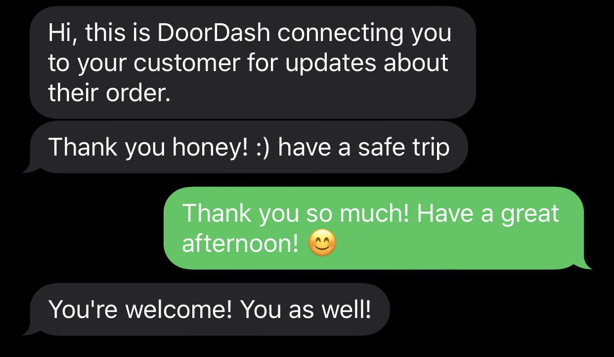 The nice people are what make this job worth it that and the good