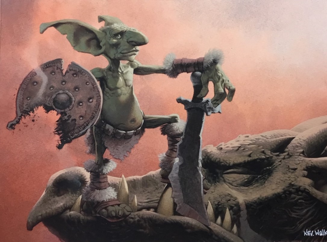 Goblin Champion by Kev Walker ImaginaryGoblins