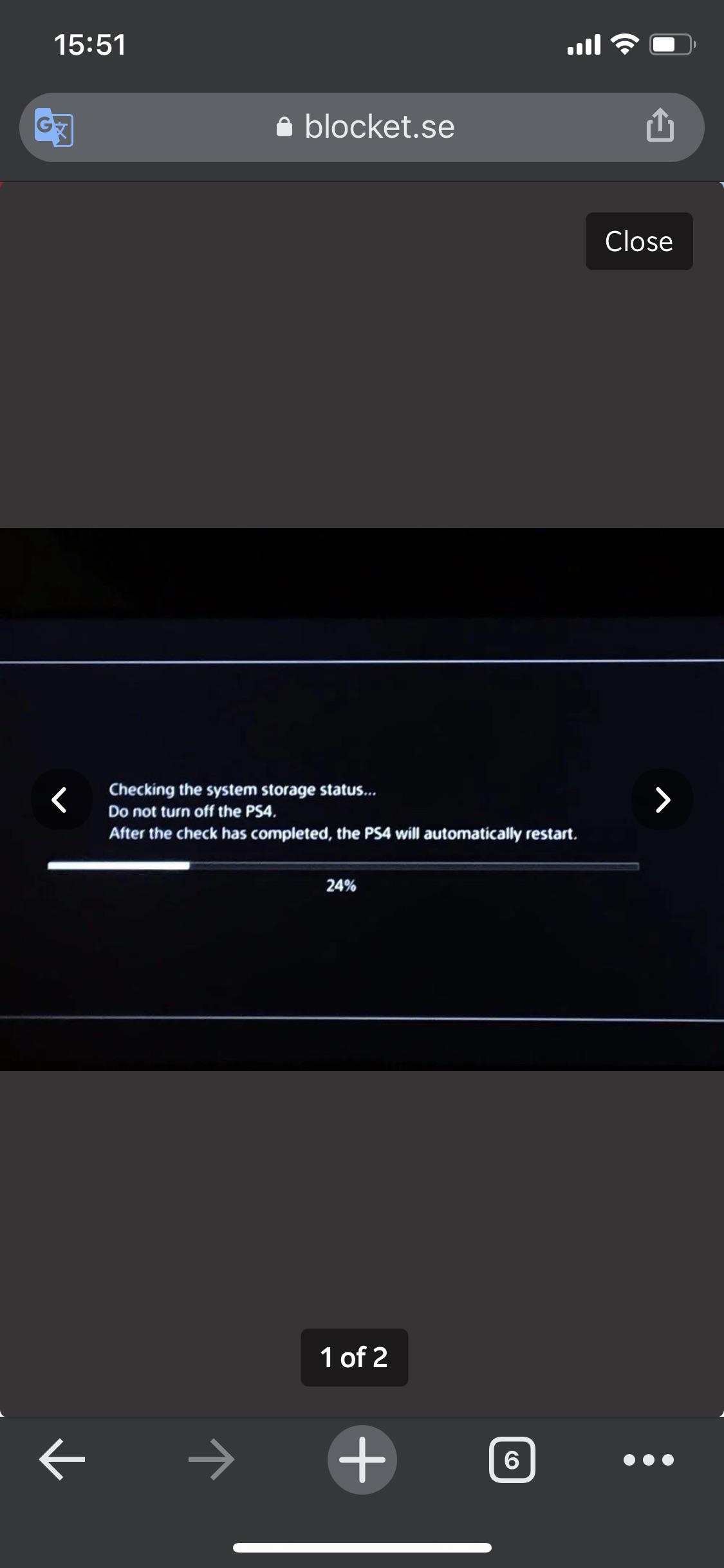 Ps4 slim gets stuck here. Any ideas ? Thanks! [ps4] [problem] [image