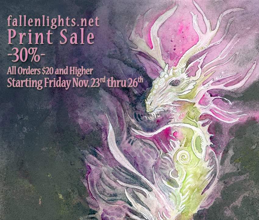 [Artist Store] fantasy art prints on sale all weekend r/artstore