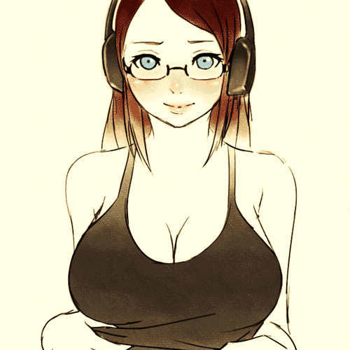 Tiddies drop : HENTAI_GIF