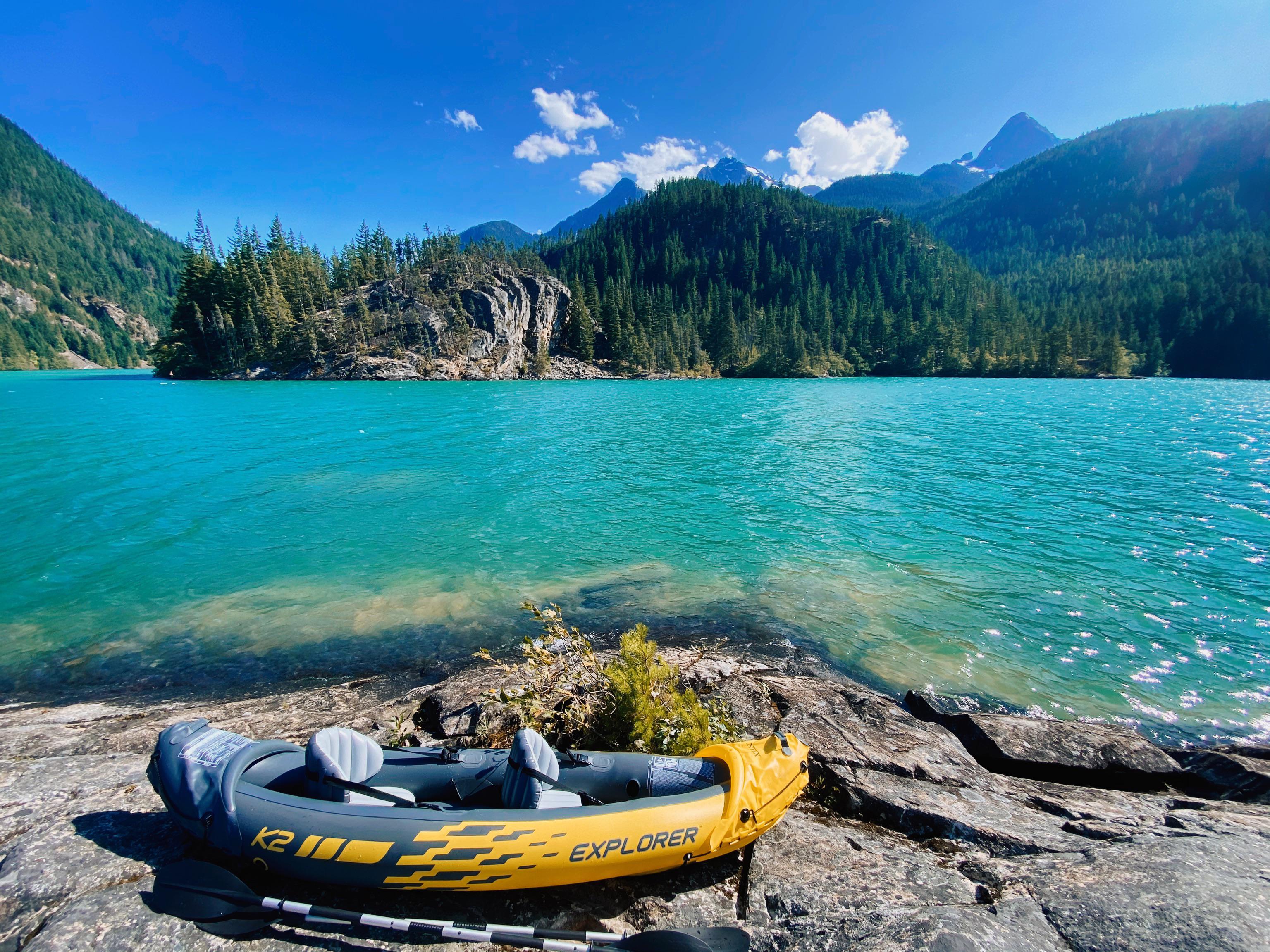 Diablo Lake in the North Cascades National Park r/Kayaking