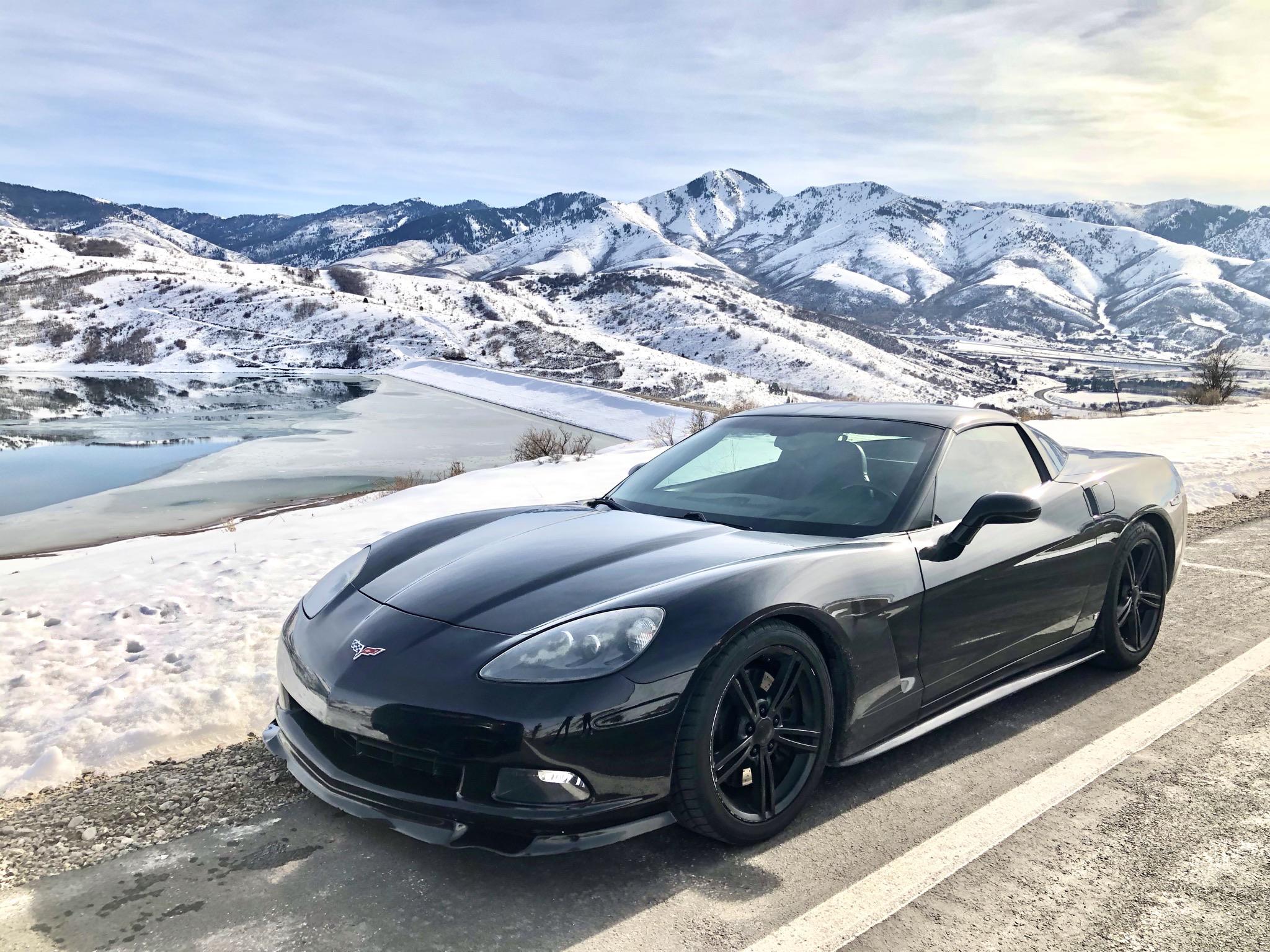 From this winter in Utah. r/Corvette