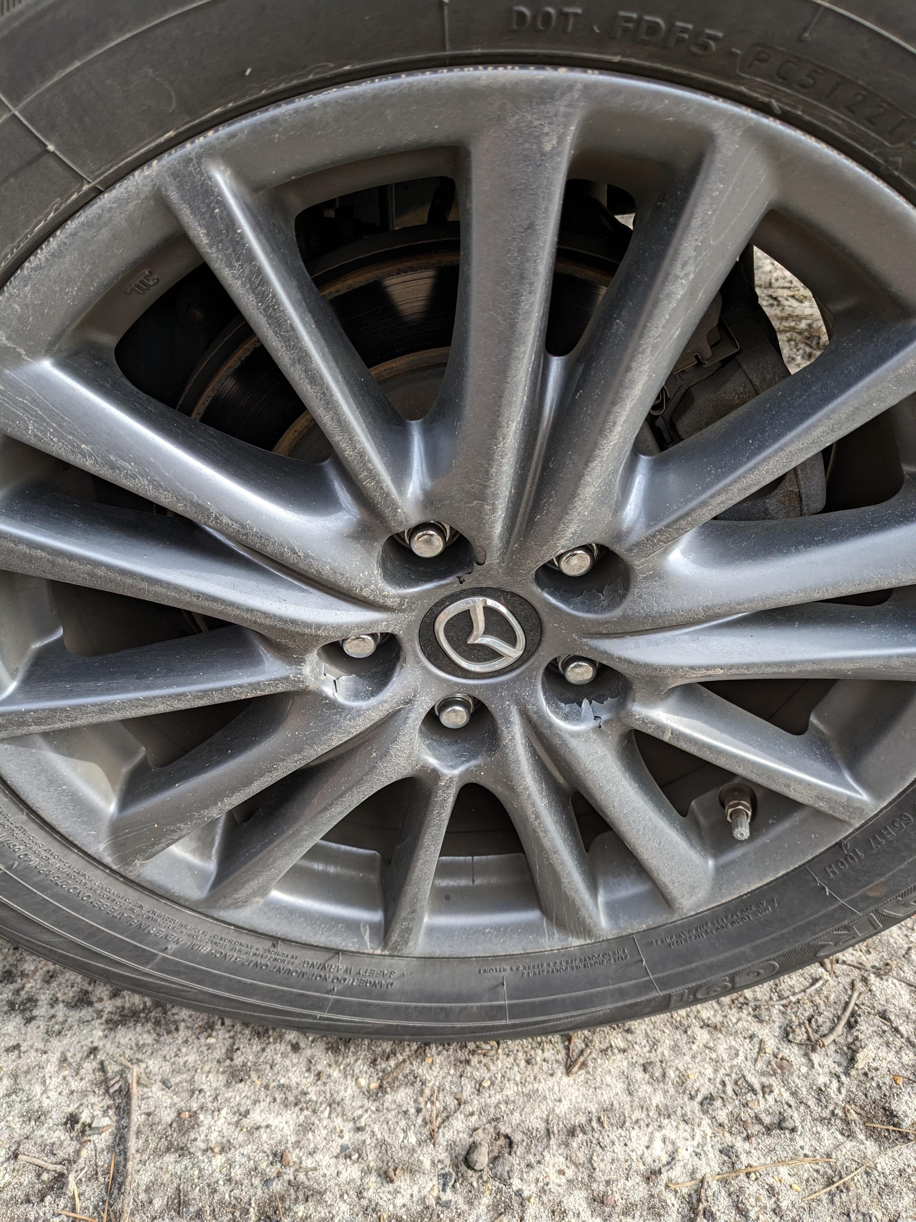 Wheel paint peeling off r/Detailing