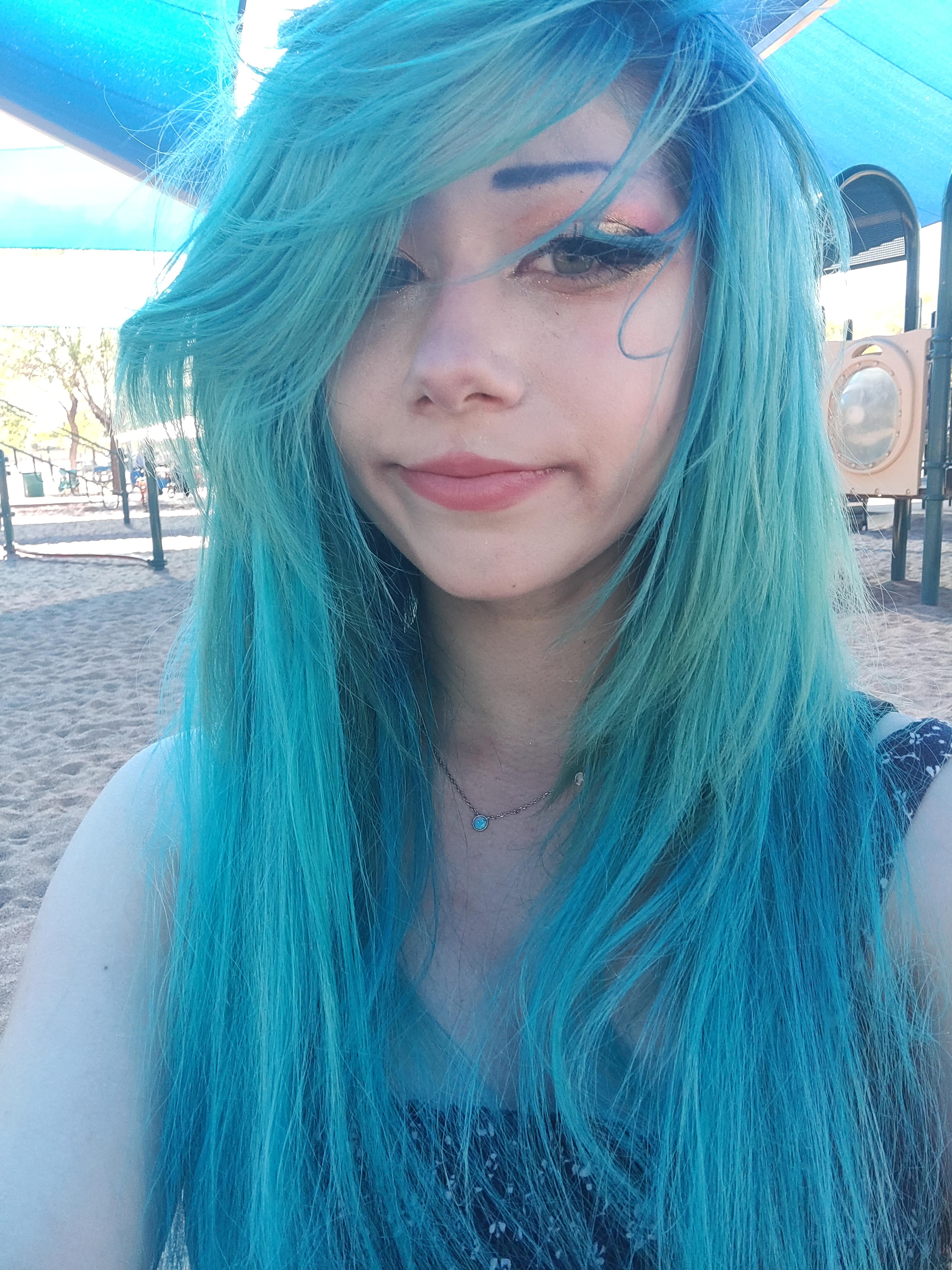 So before and after, before I looked like I could pull of a Rogue