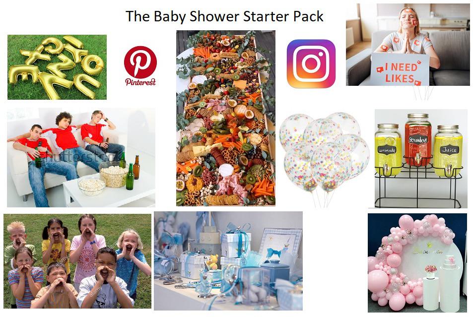 The Baby Shower Starter Pack r/starterpacks