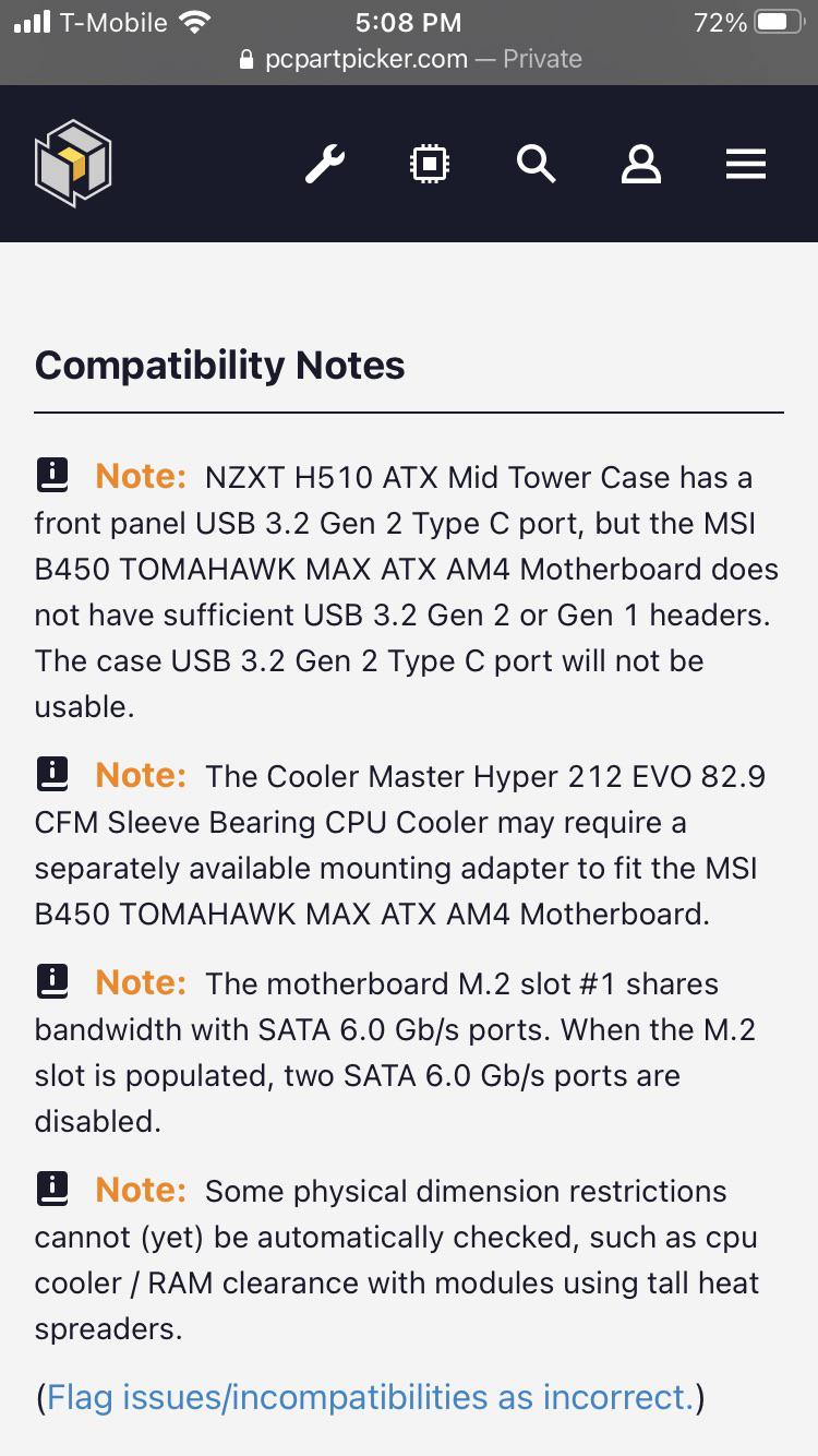 I’m building my own PC and I was checking to see if the