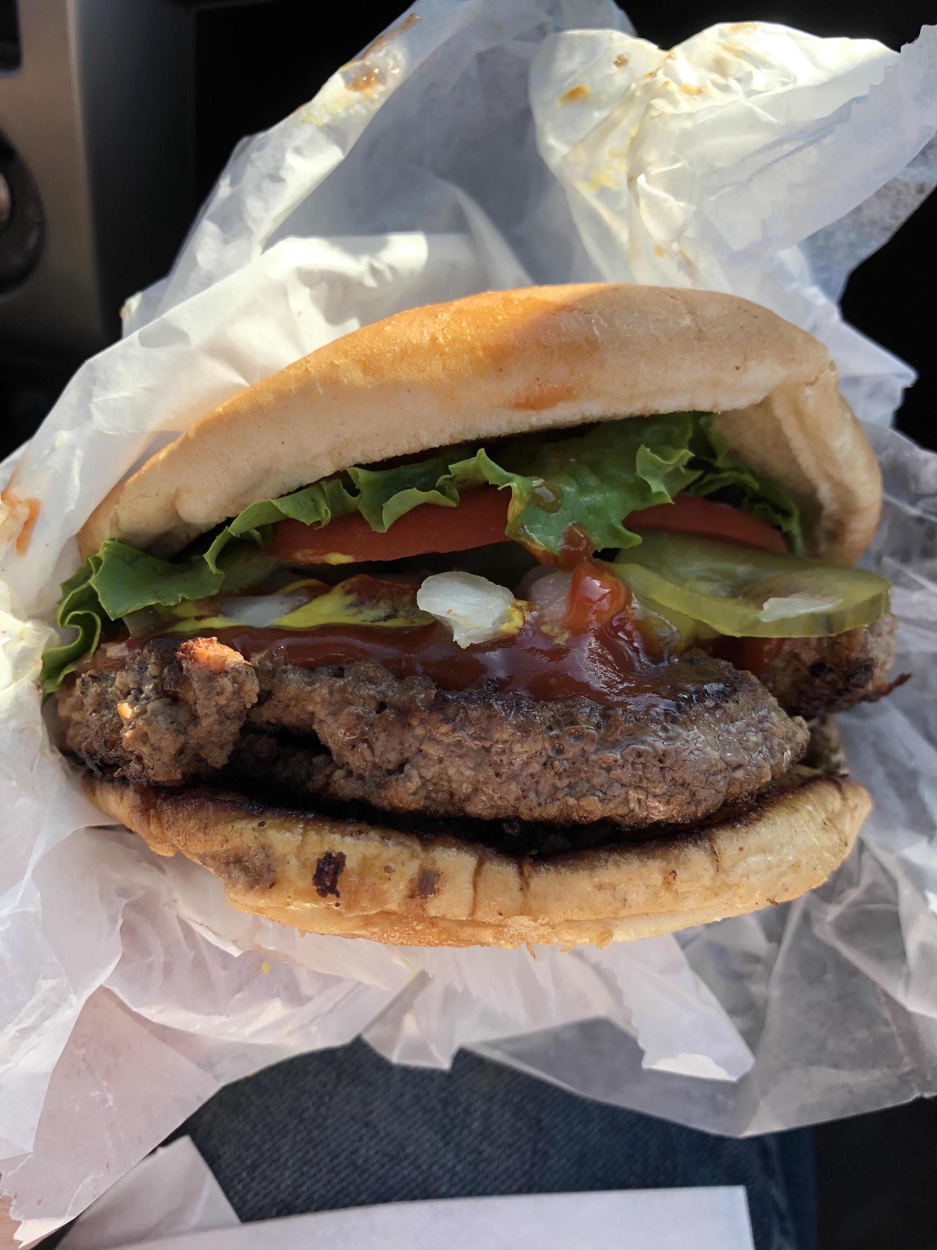 The Big ‘C’ from Clyde’s Drivein restaurant in Soo Michigan. 3/4 lb