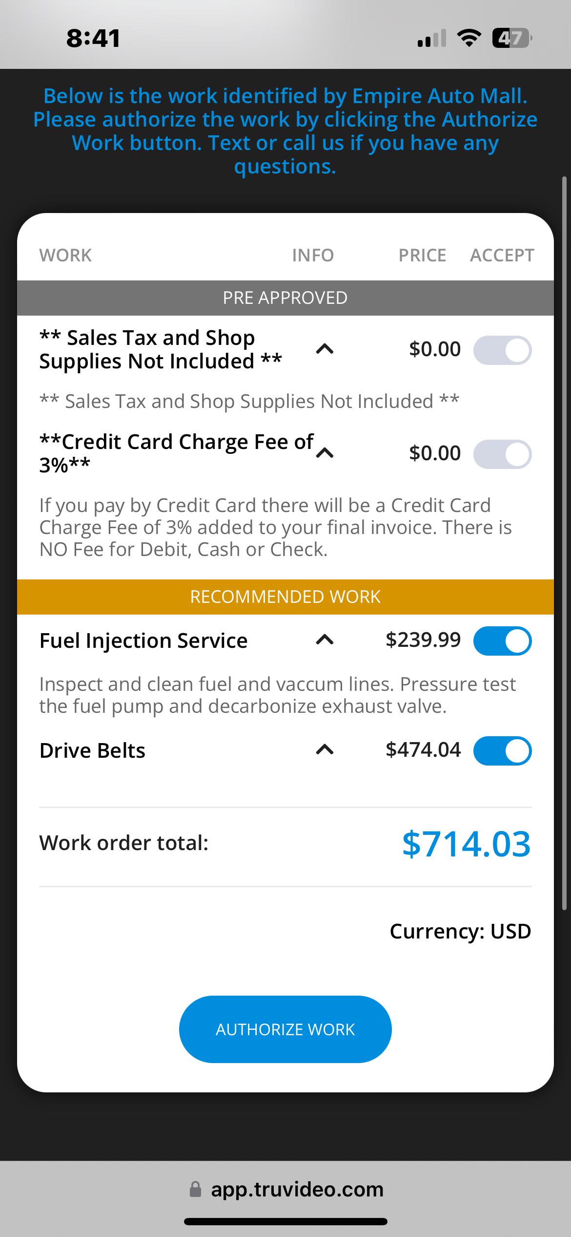 I’m getting my lifters replaced under warranty and the dealership said