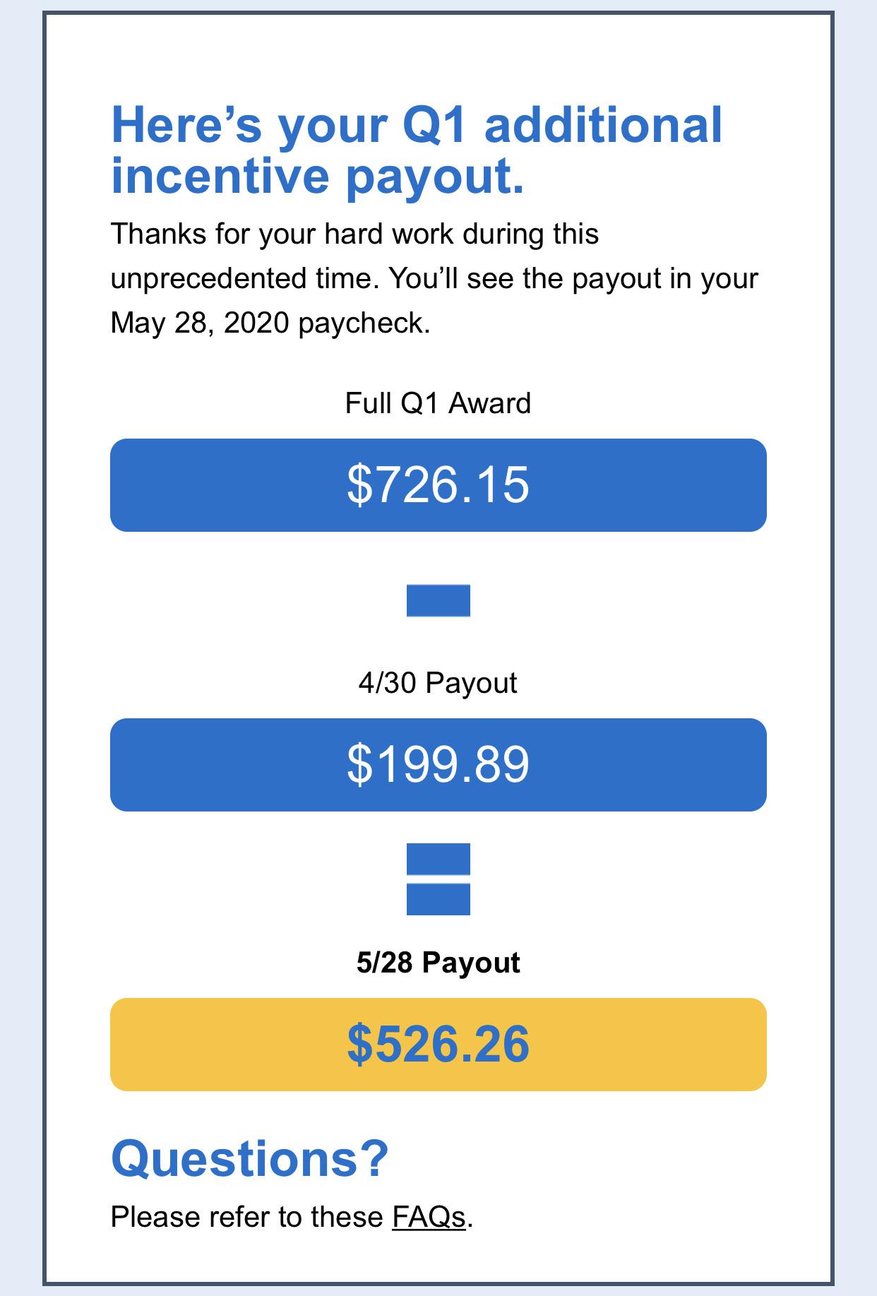 Being a part of the zero occurrence gang! walmart