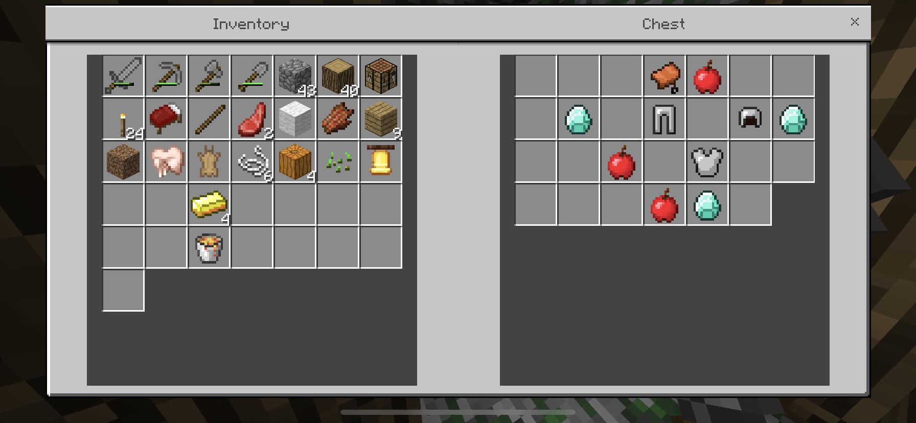 This is the most luckiest village chest I’ve ever seen r/Minecraft