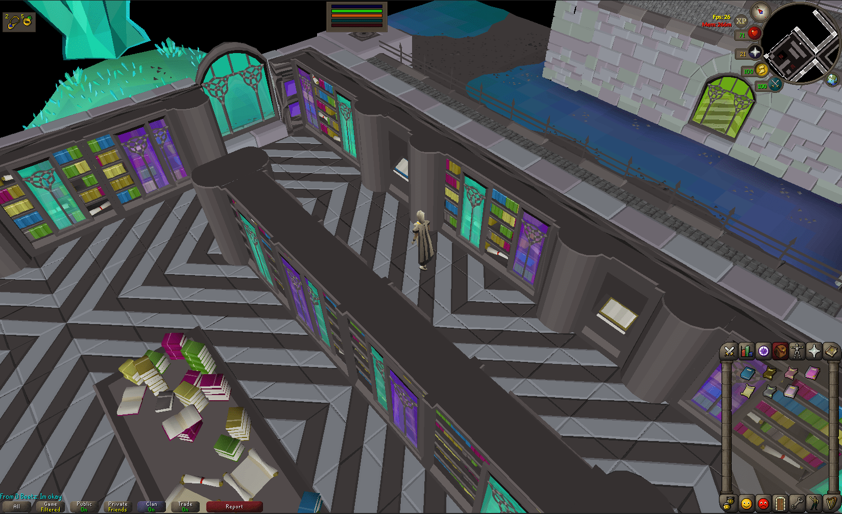 Teleportation Incantation NW 320 Middle Floor 2007scape