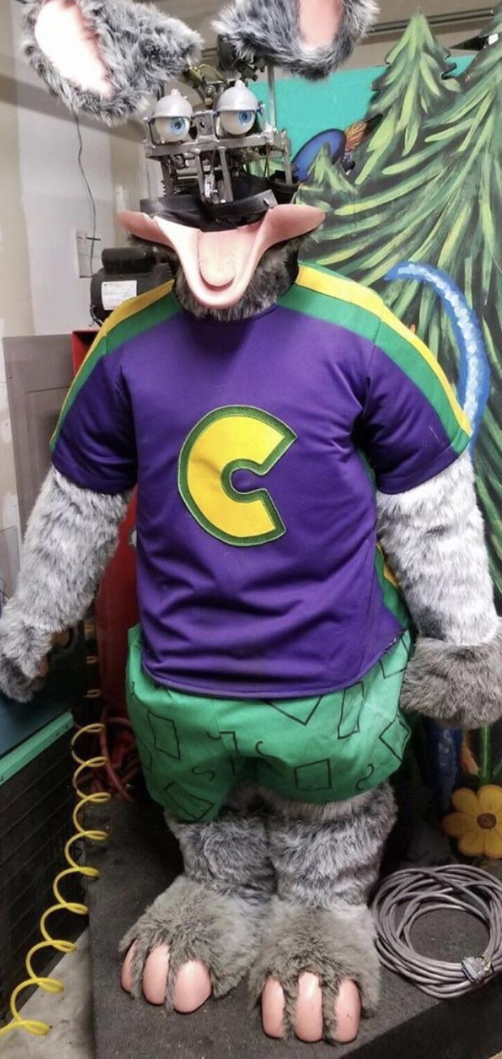 Ebay Chuck E Cheese Costume Tanner Lacey