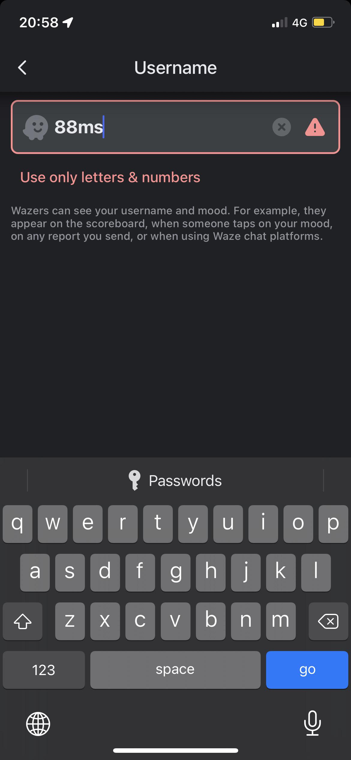 “Use only letters and numbers” Waze 2022 r/softwaregore