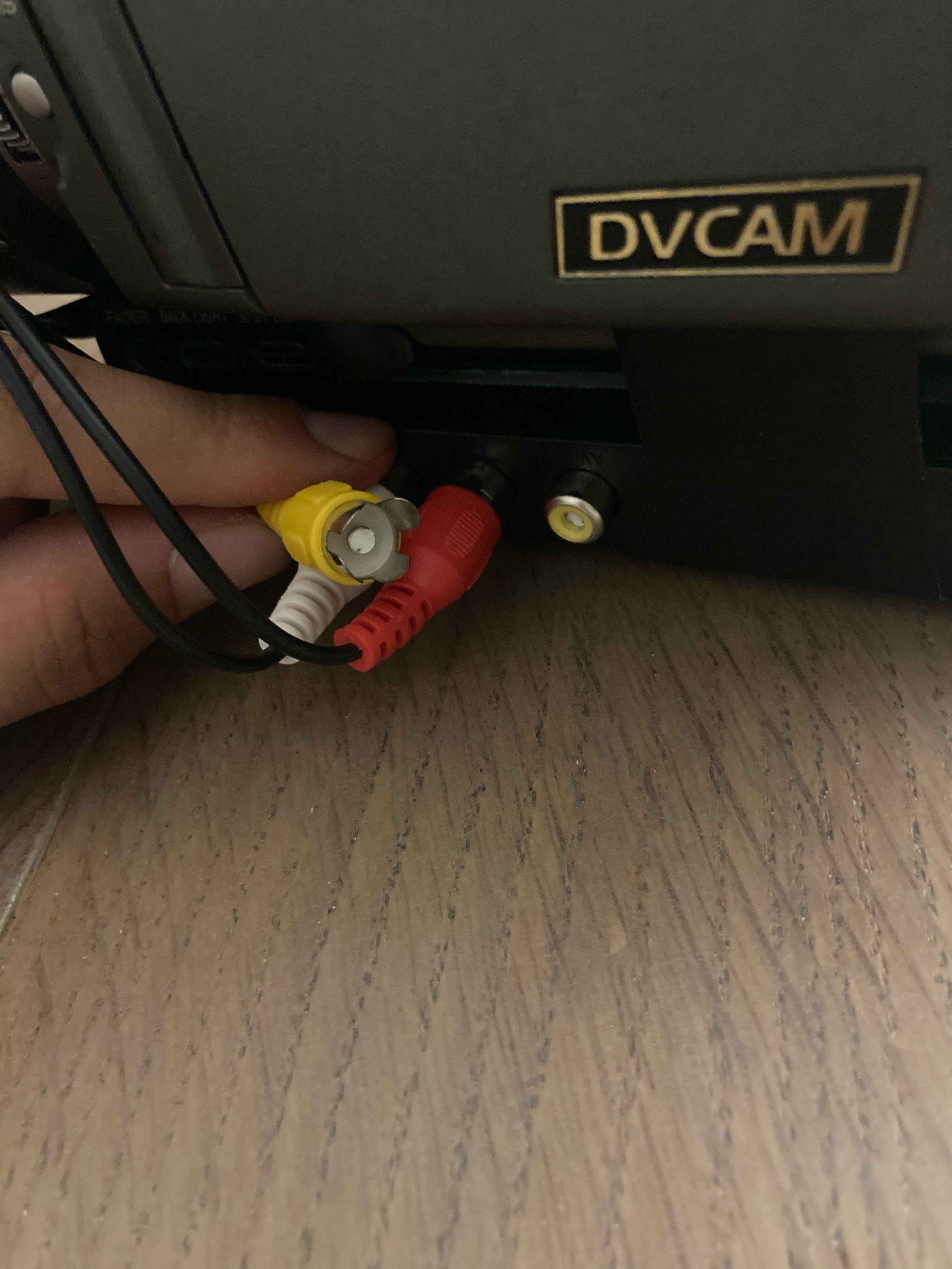 Cable broke off, any ideas on how to get it out? r/camcorders