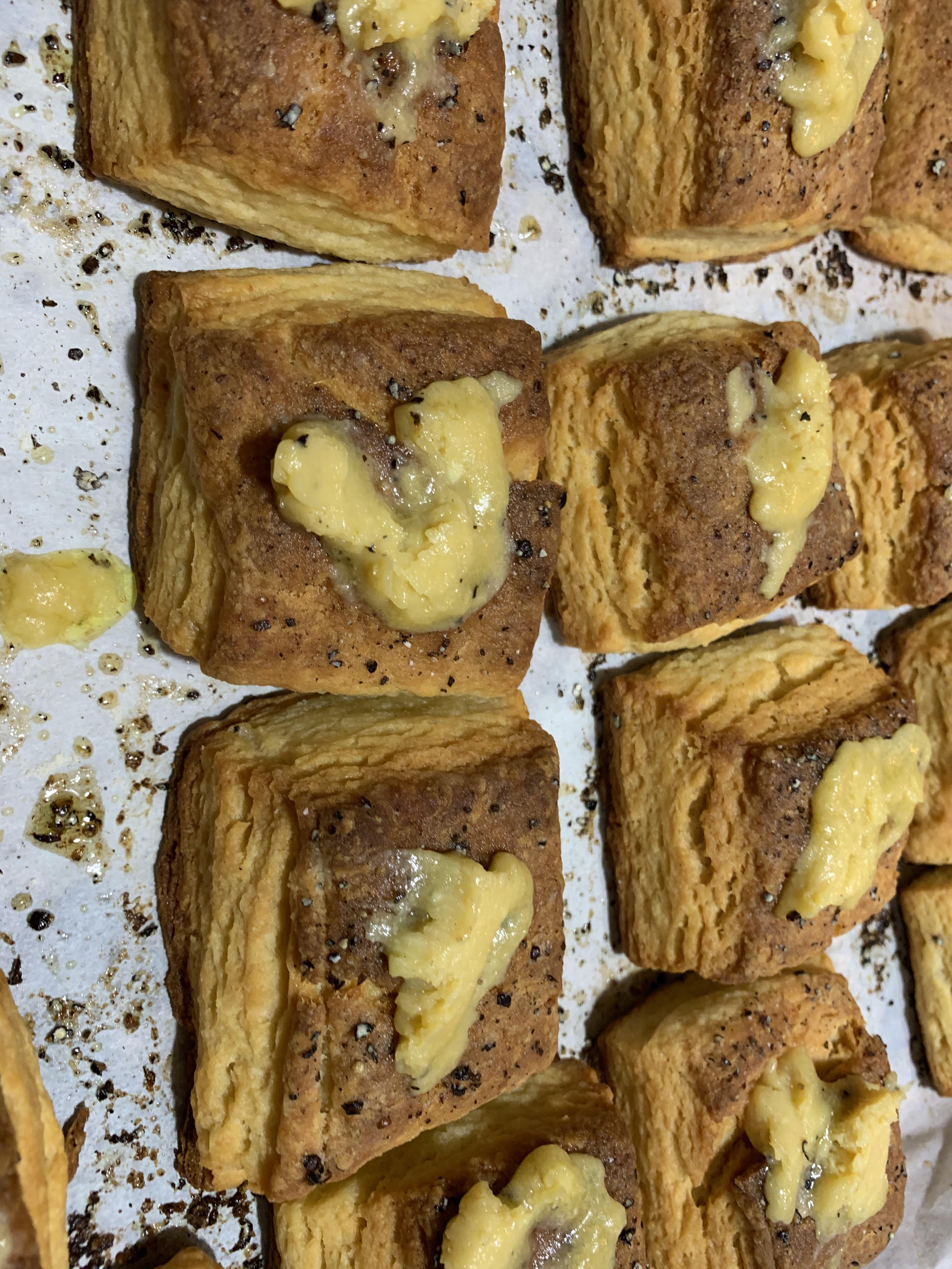 Miso buttermilk biscuits from Dessert Person r/bon_appetit