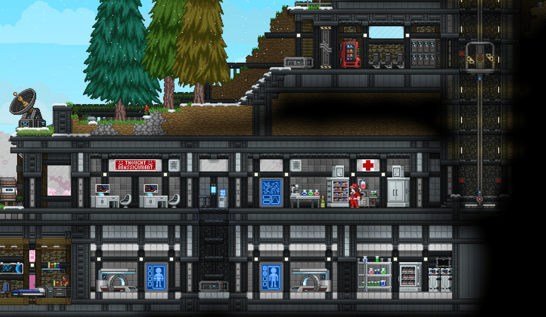 3 hours build Outpost Medical Station r/starbound