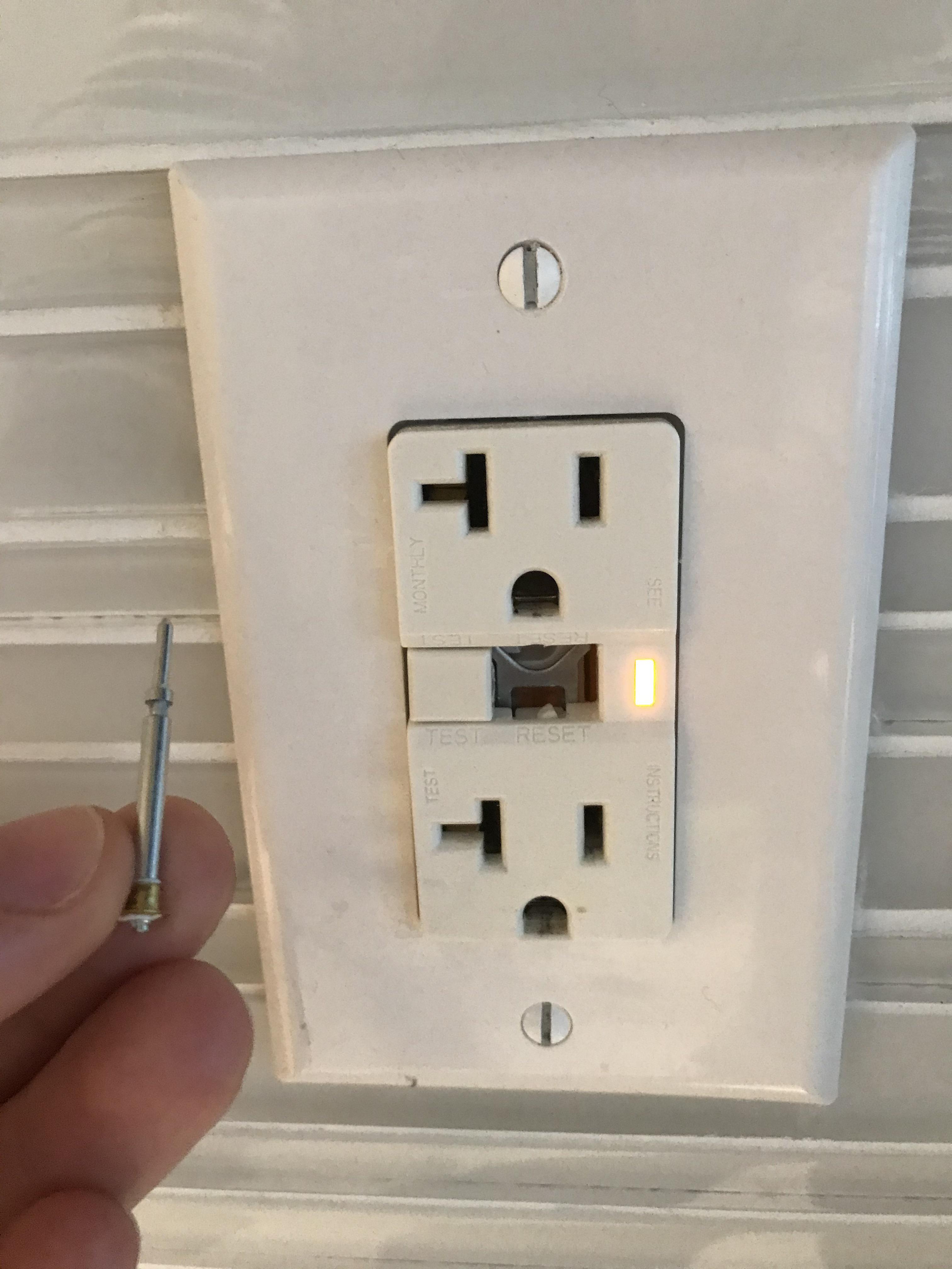 Should I call an electrician or is this an easy fix? I think the reset