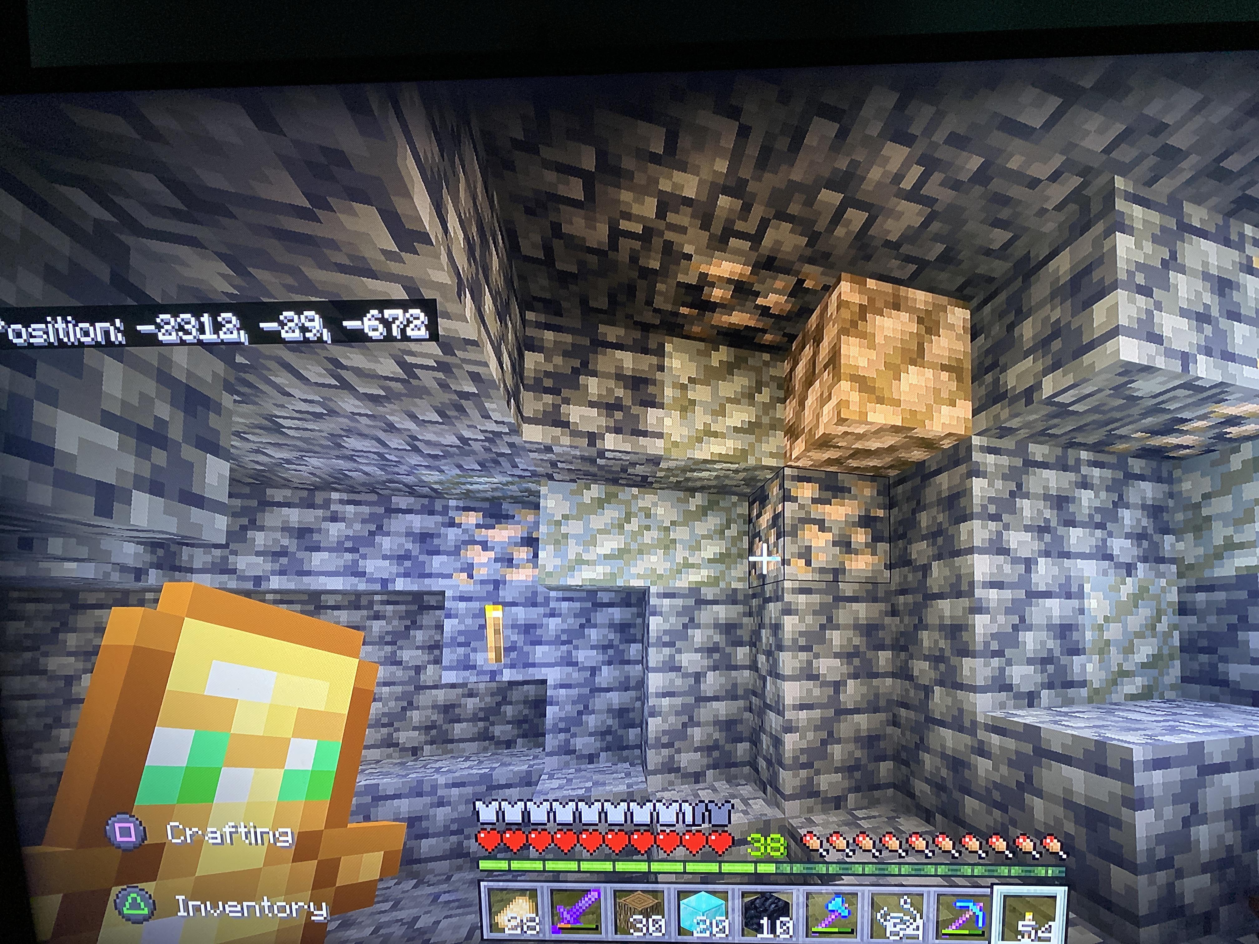 I found a naturally occurring iron ore block. I’m stumped.. Seed