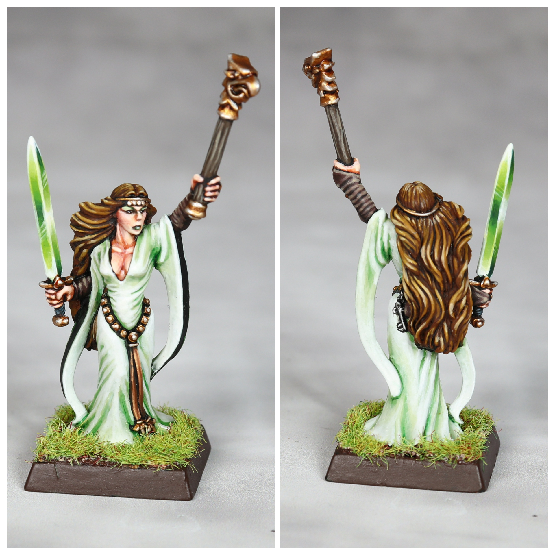 Renovated Damsel, 13 year old paintbox brought up to date r/Warhammer