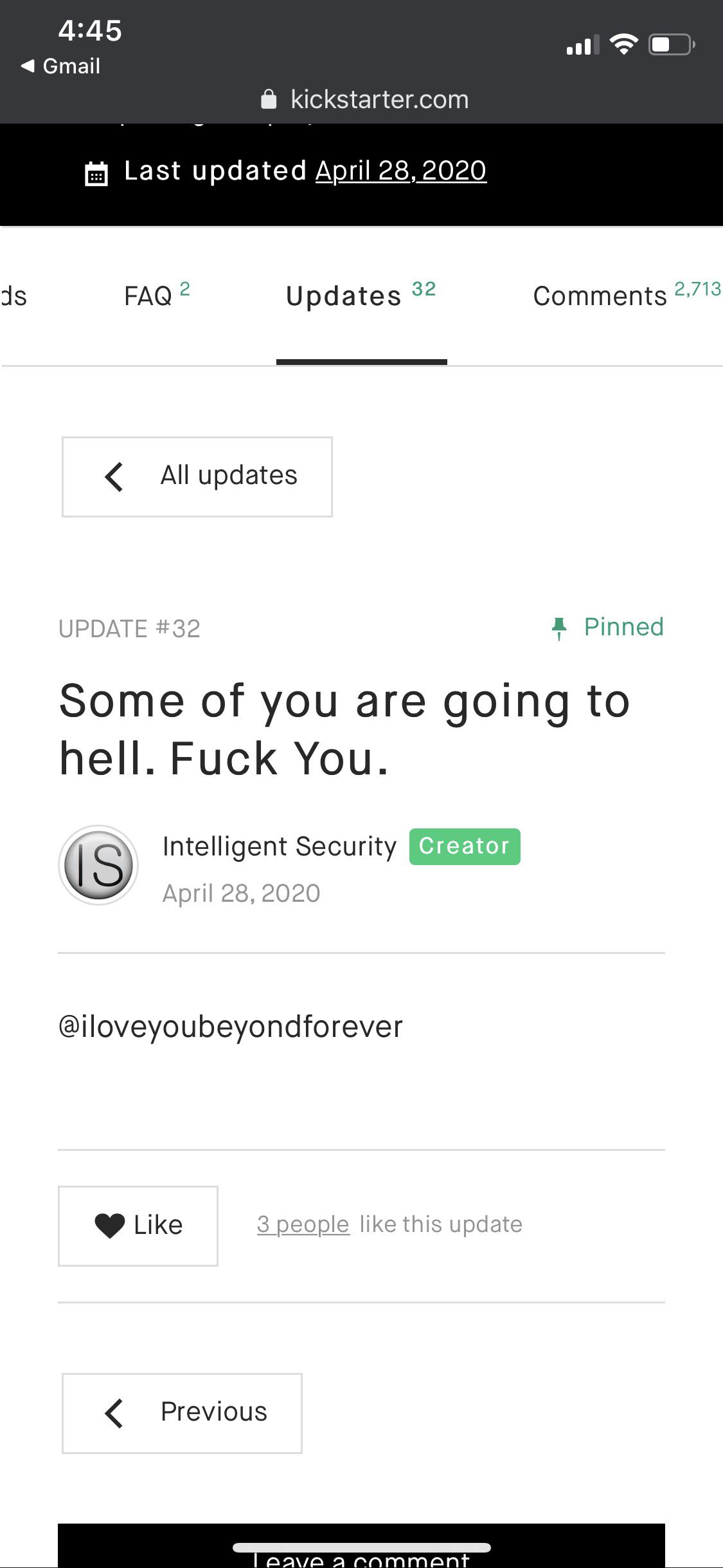 This guy never delivered and ran with the money. Now this... r