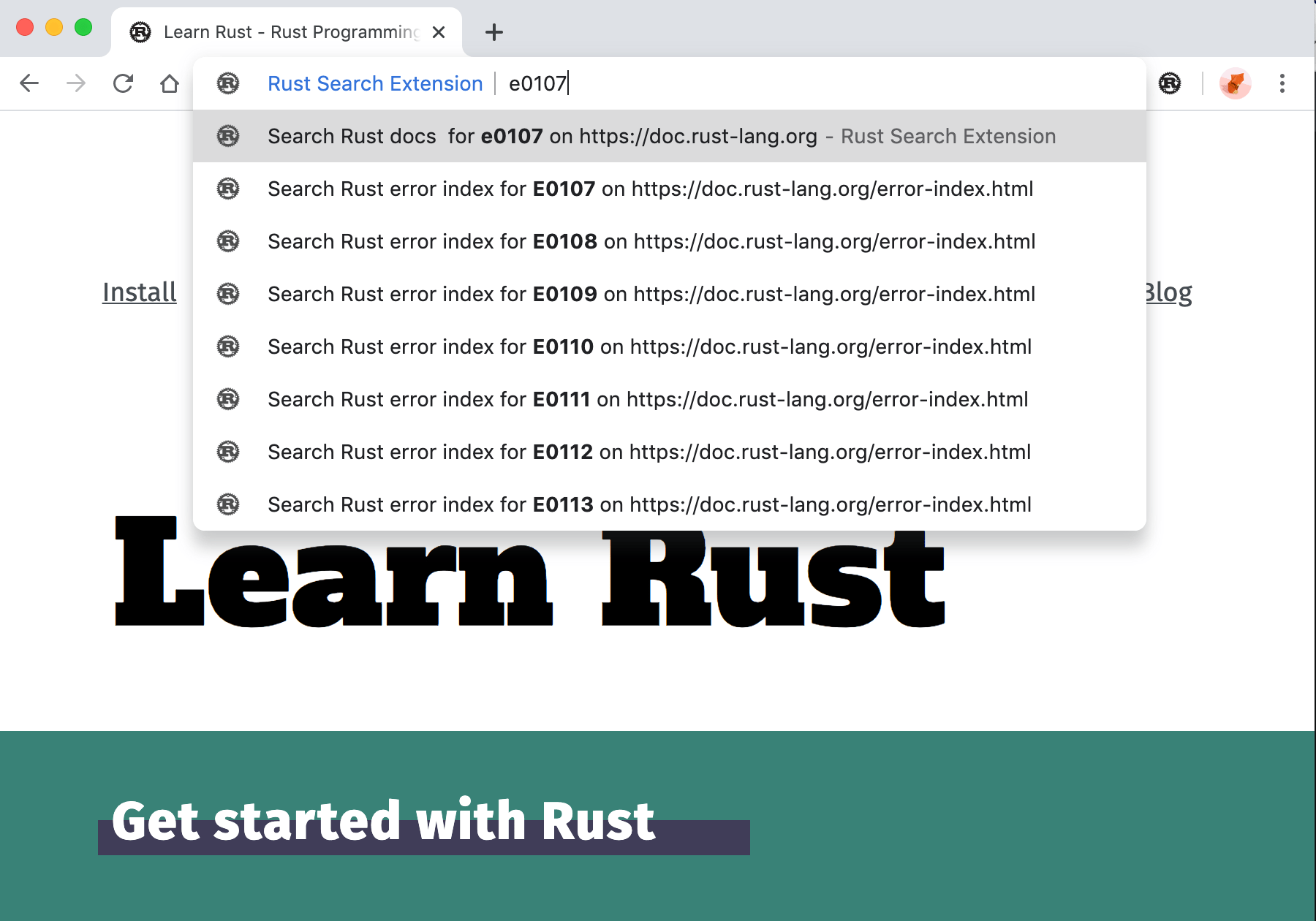 Converting a byte array to string lazily. rust