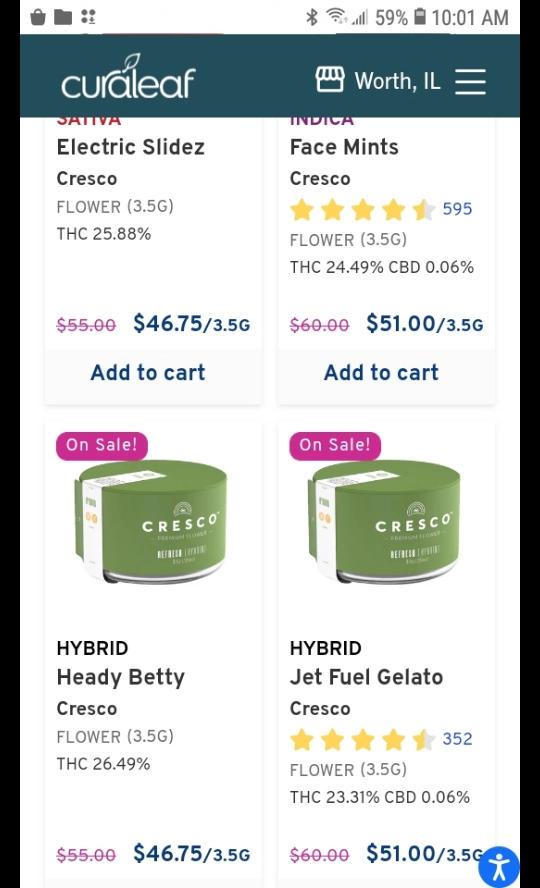 been eyeing this new Cresco last few days (yes, even MOREE) Its Heady