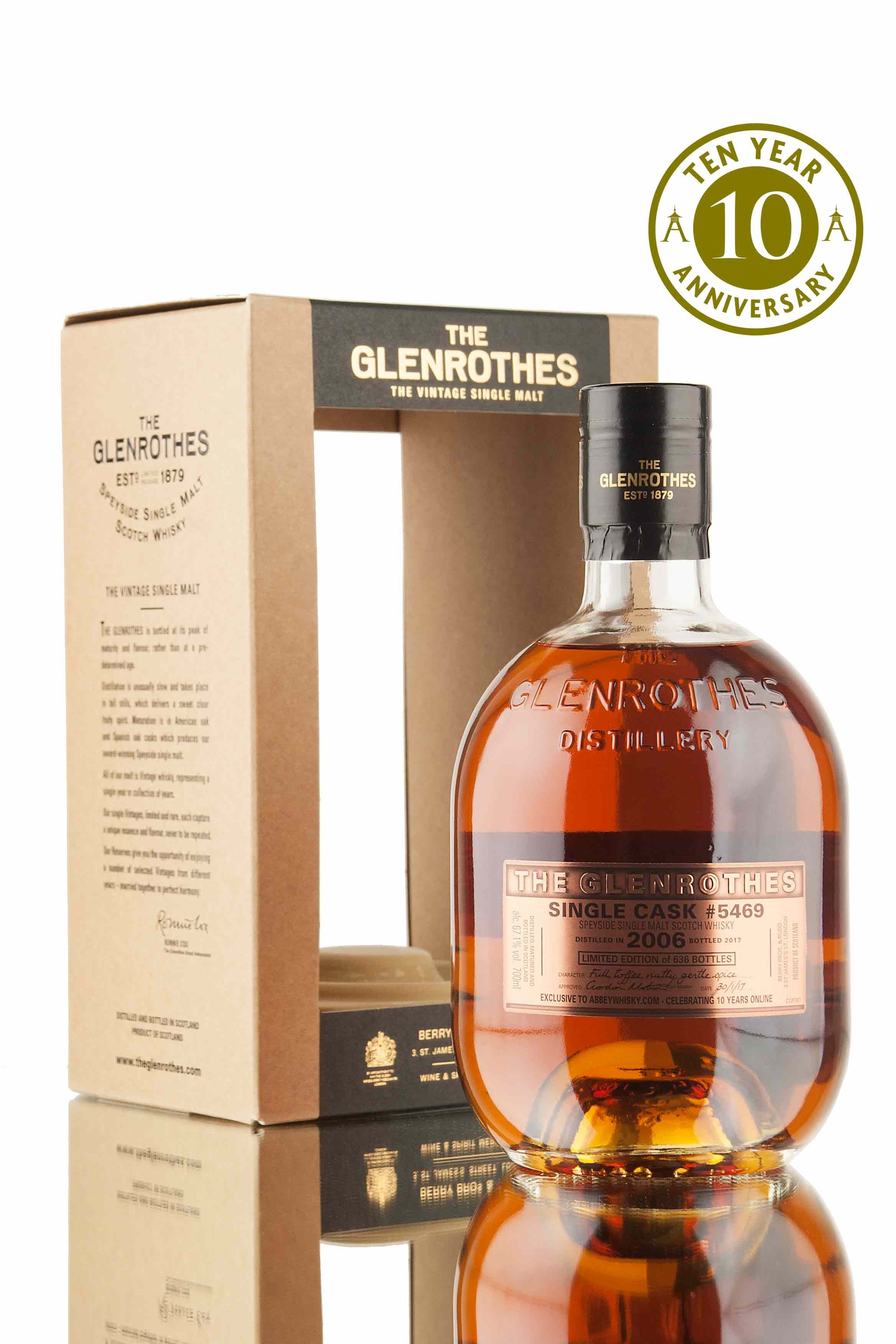 Review 668 The Glenrothes 10yr, Abbey Whiskey Exclusive Single Cask