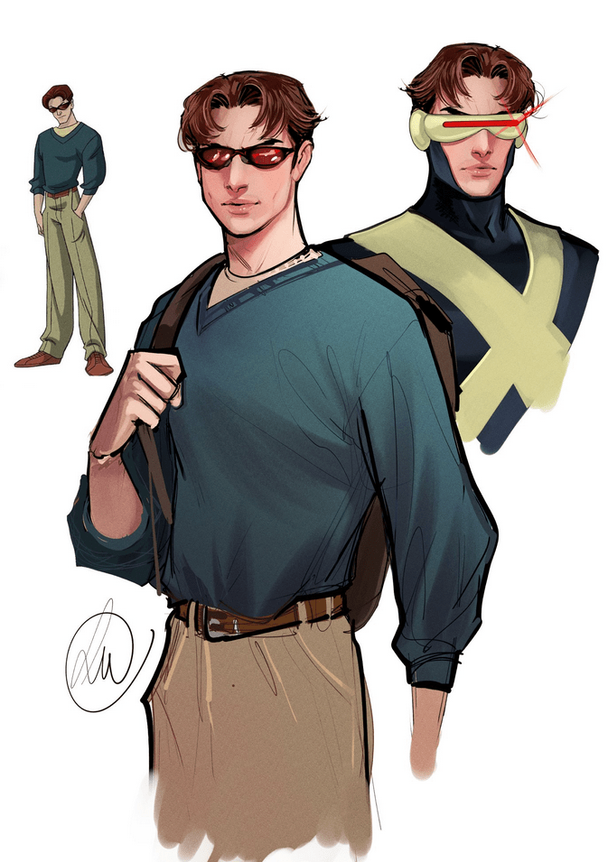 Xmen Evolution Jean Grey Scott Summers X Men Evolution Cyclops