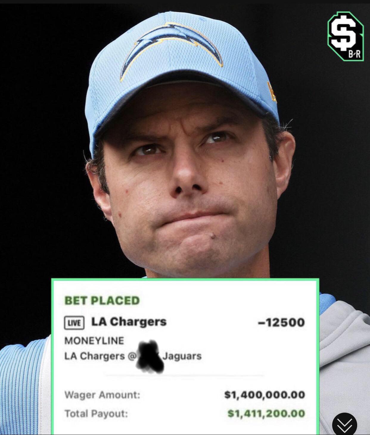 Man loses a 1.4 million dollar bet to win… 11k. A loss that puts