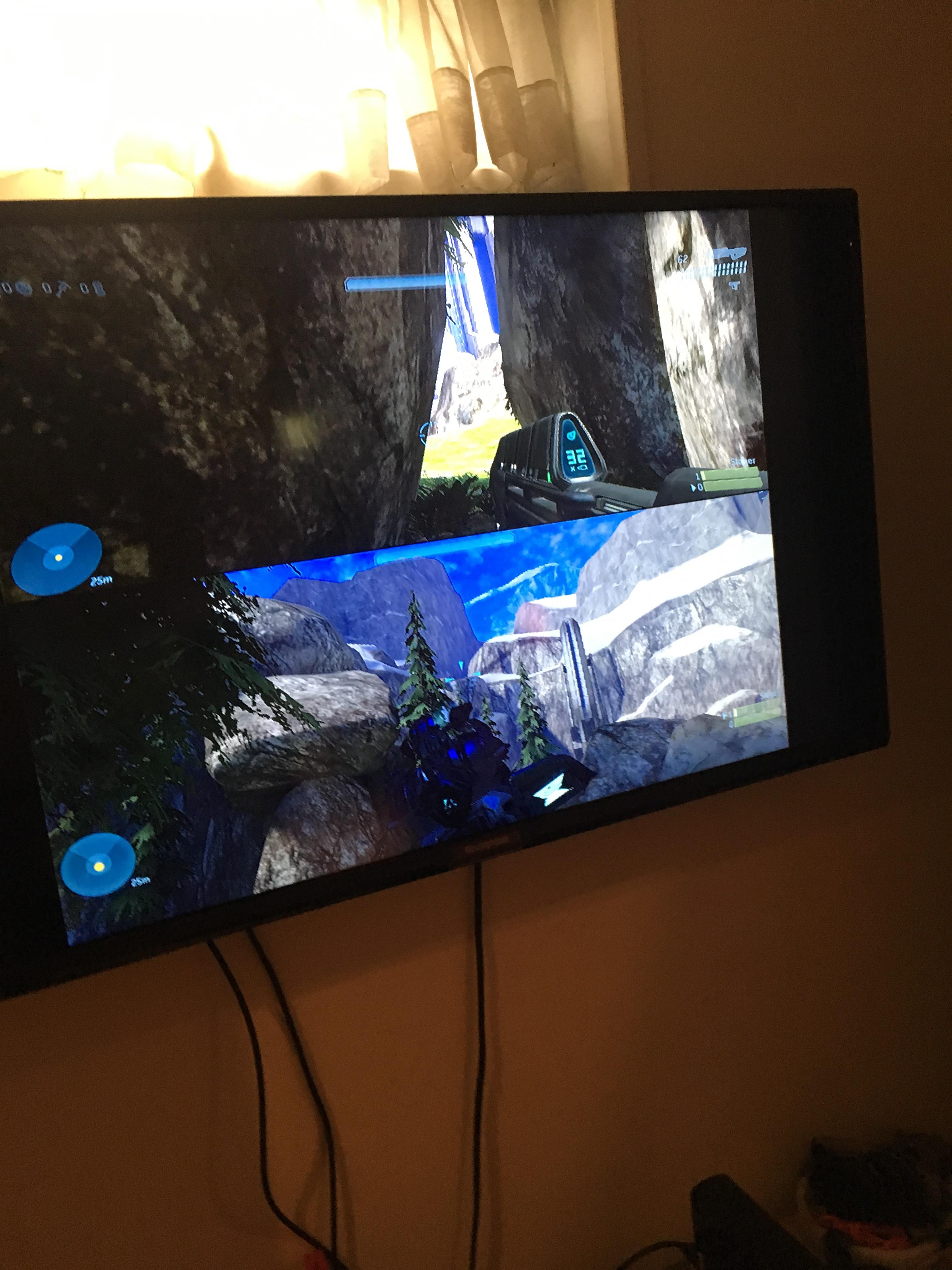 Picked up halo 3 for a buck at a yard sale and using backwards