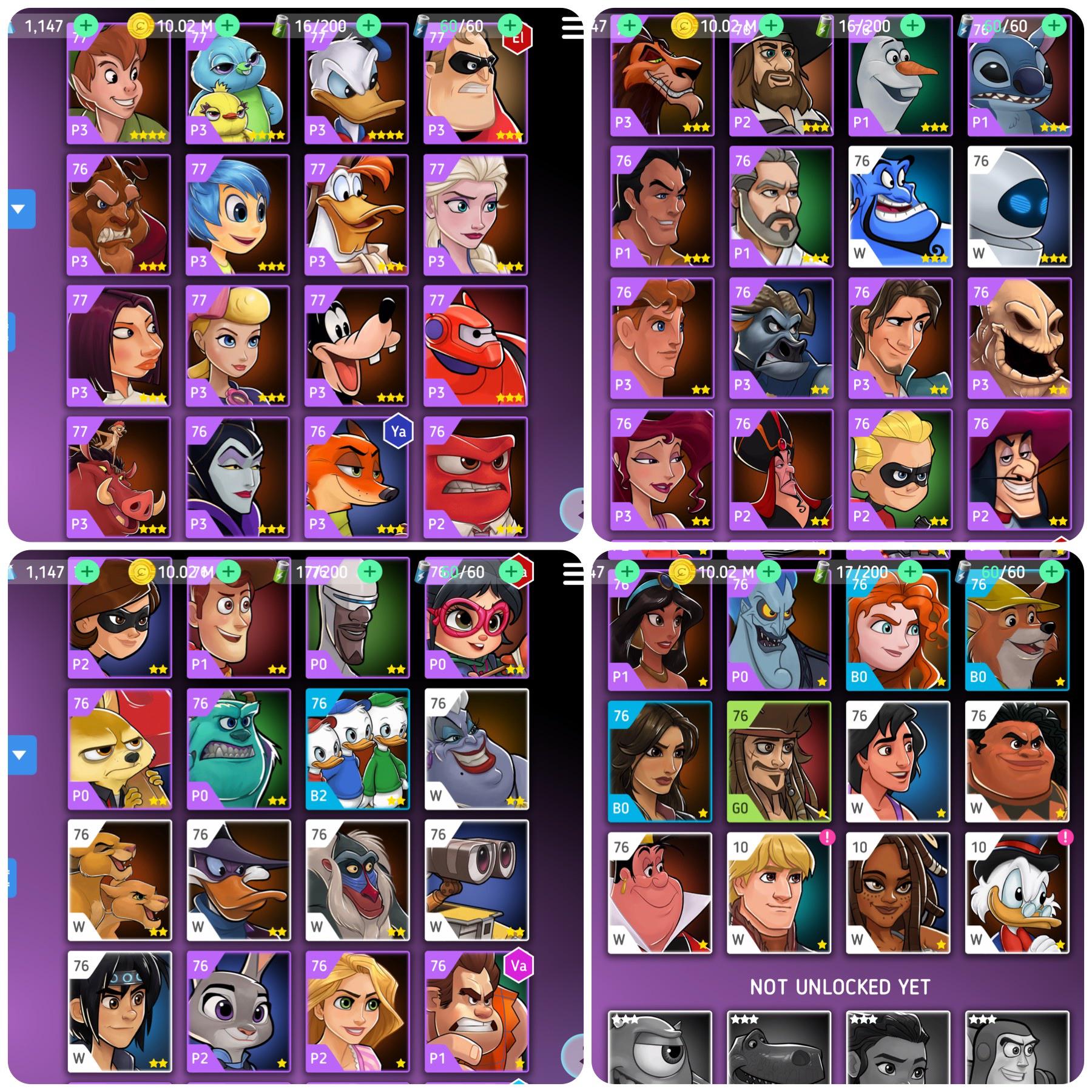 Please 3 coliseum teams, 15 heroes total I can focus on. I am