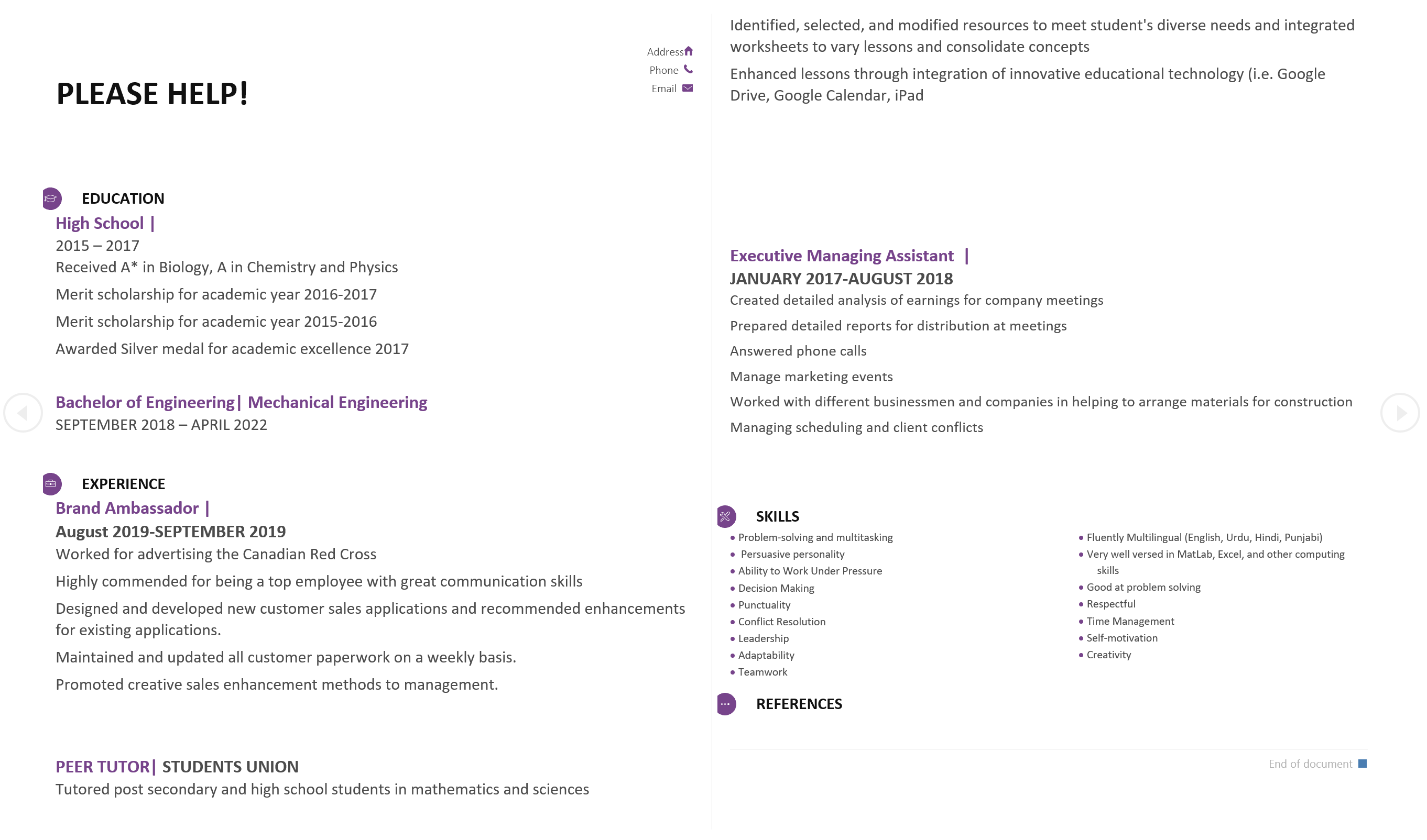 Looking for an entrylevel job in ANY sort of field (preferably