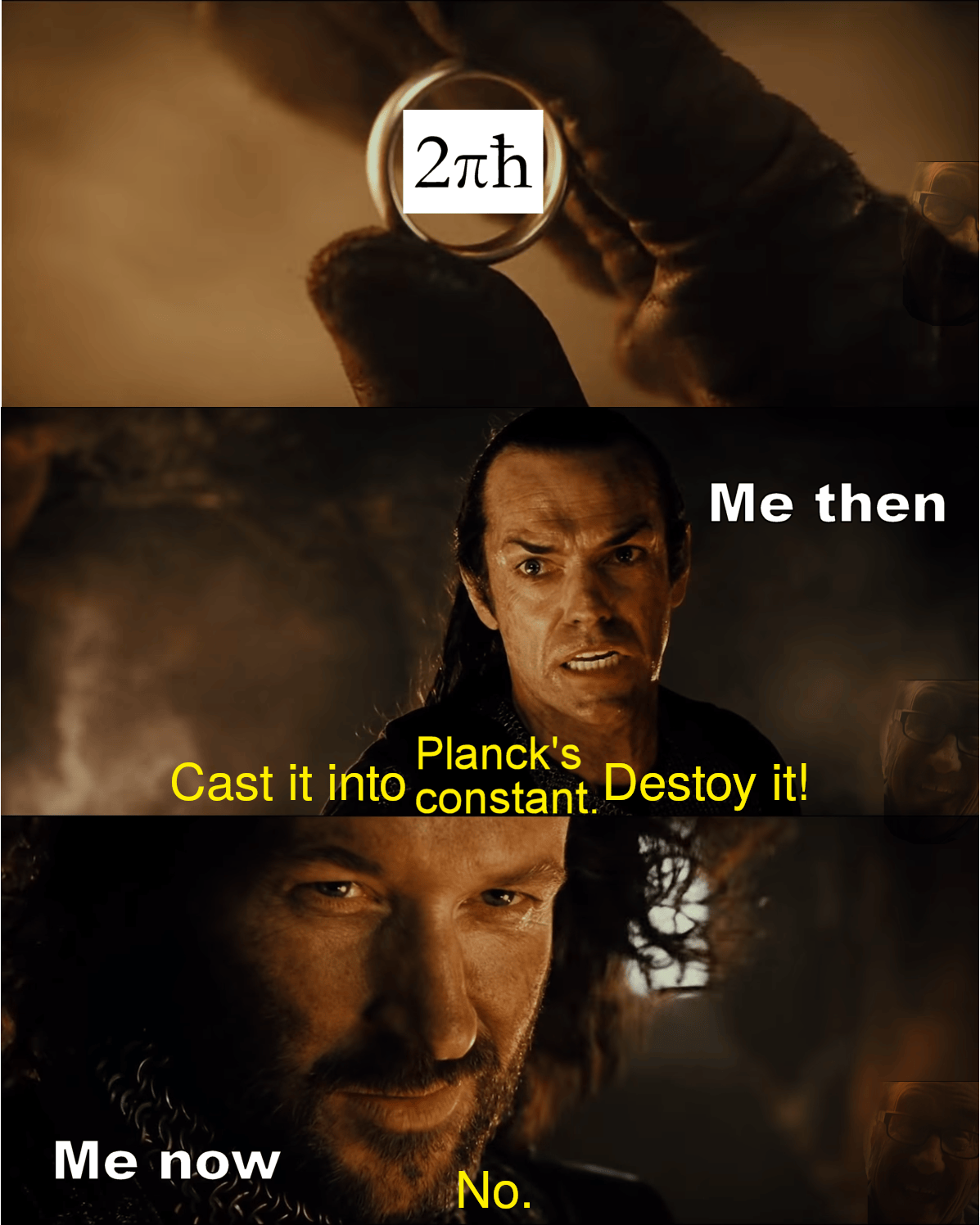 After all... Why not? Why shouldn't I keep it? physicsmemes