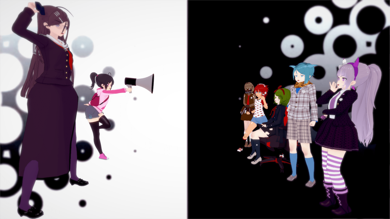 Don't be afraid! face your bullies head on! V2/My OC Hikari Naegi